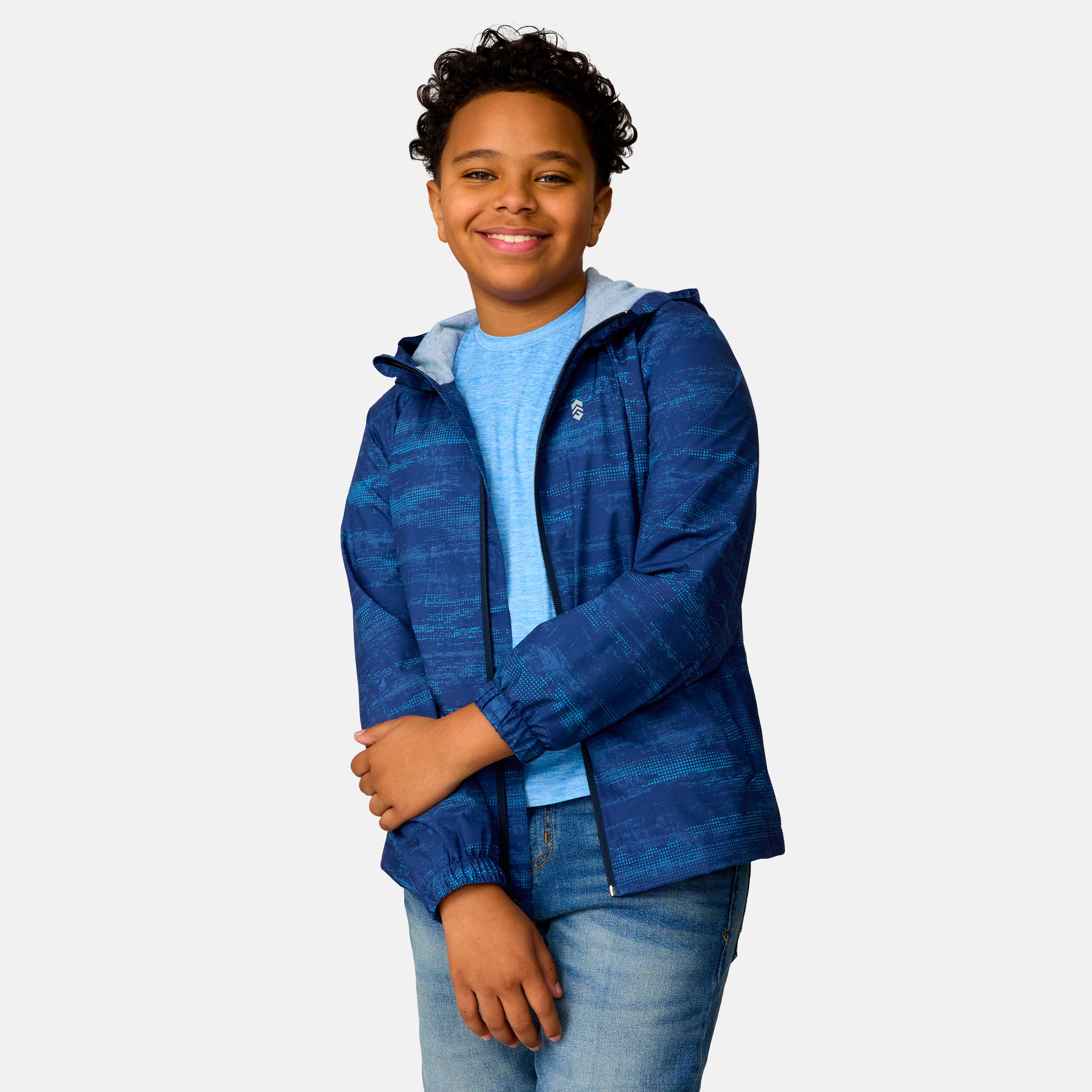 Boys' Easy Hiking Windshear Jacket - Image 8