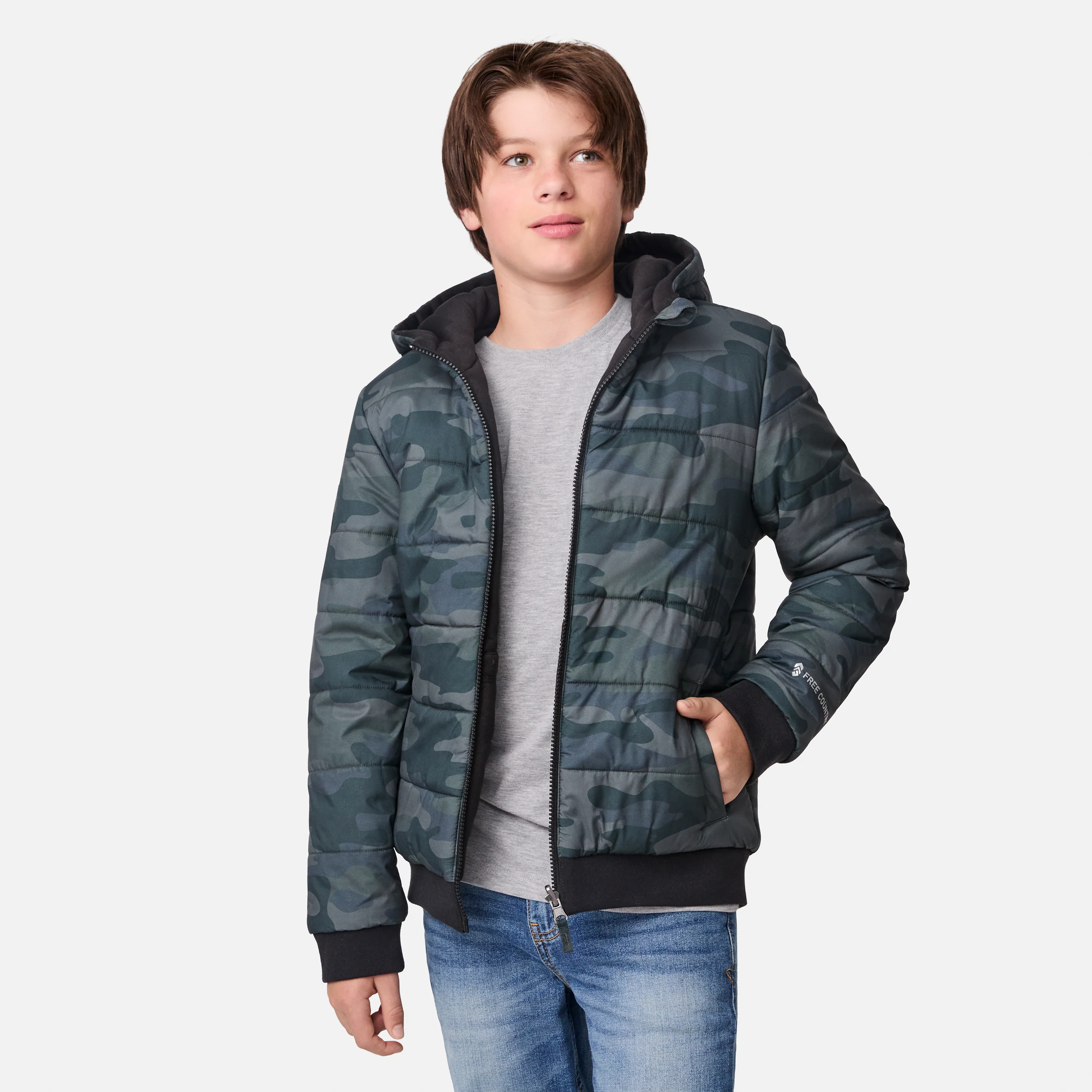 Boys' Poofie Reversible Puffer Jacket - Image 2