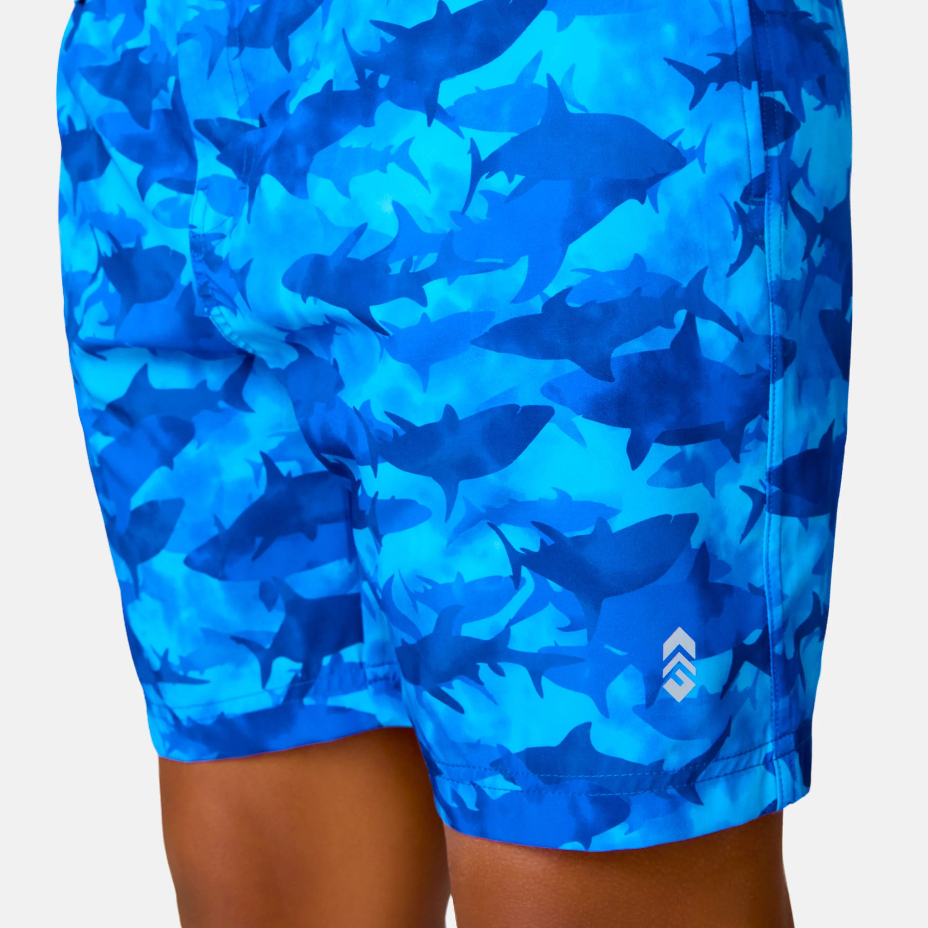Boys' Shark Academy Swim Short - Image 2