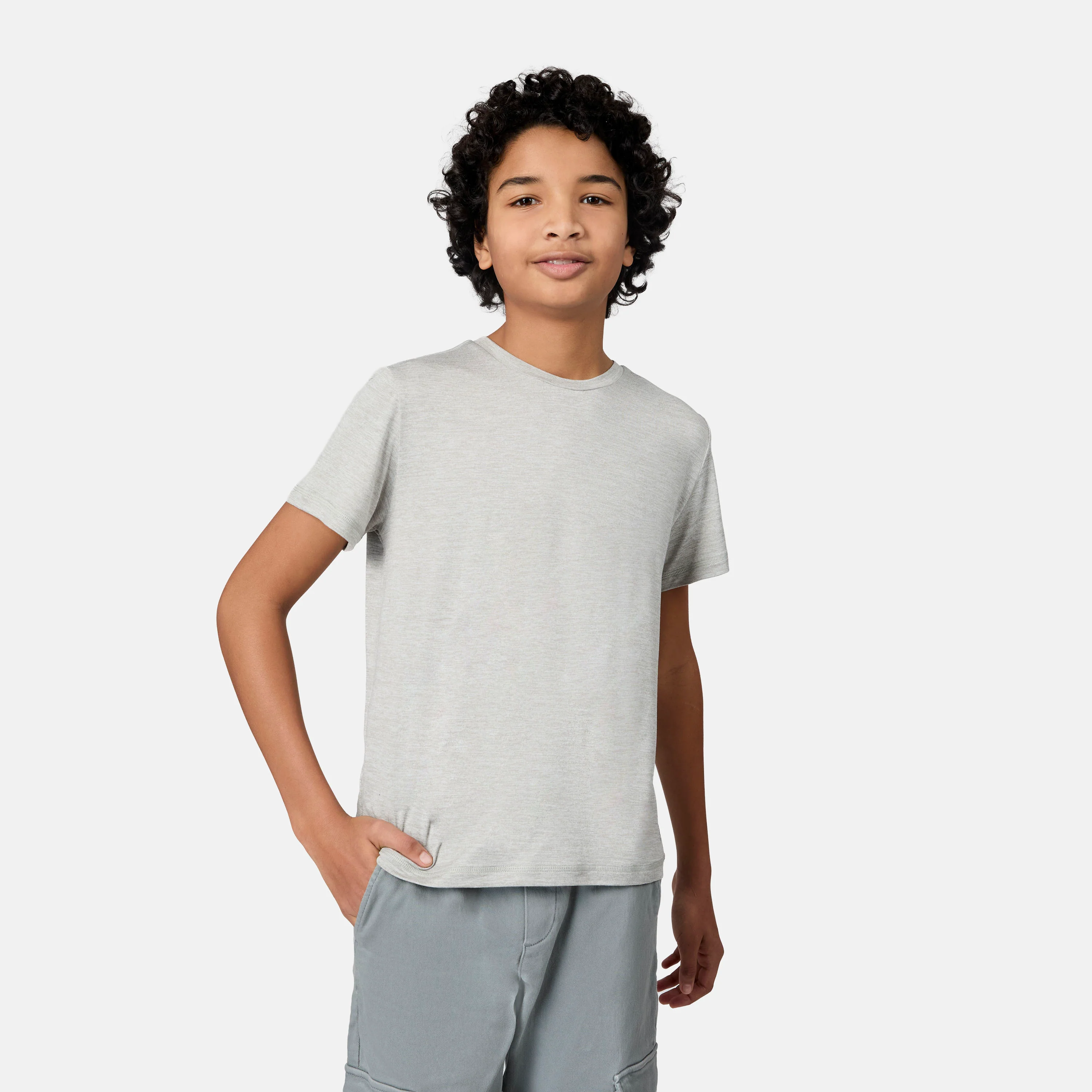 Boys' Microtech® Crew Neck Shirt - Image 12
