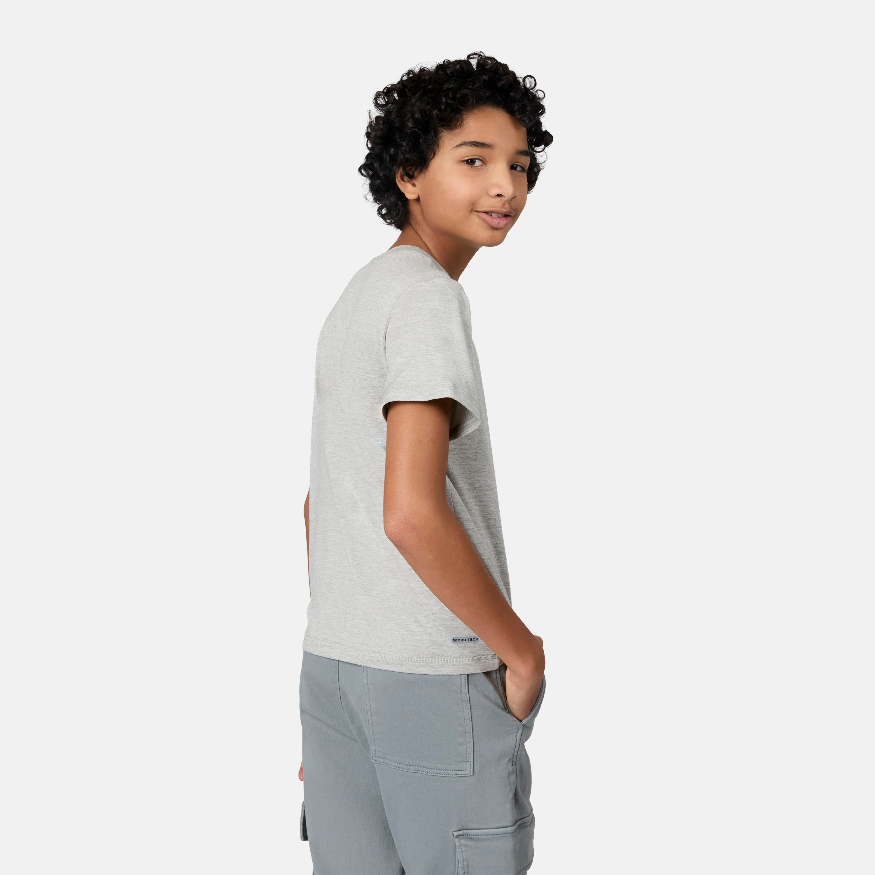 Boys' Microtech® Crew Neck Shirt - Image 14