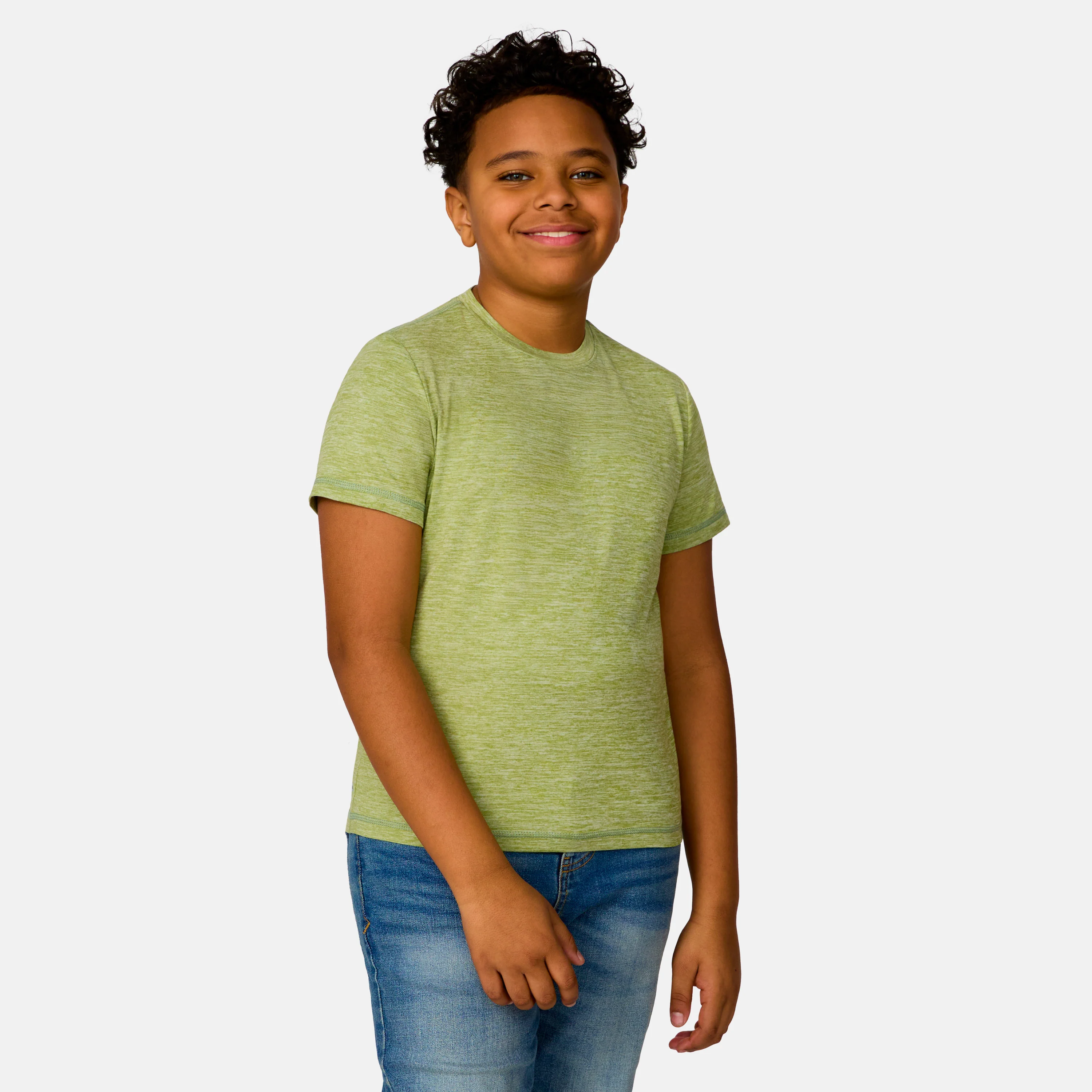 Boys' Microtech® Crew Neck Shirt - Image 7