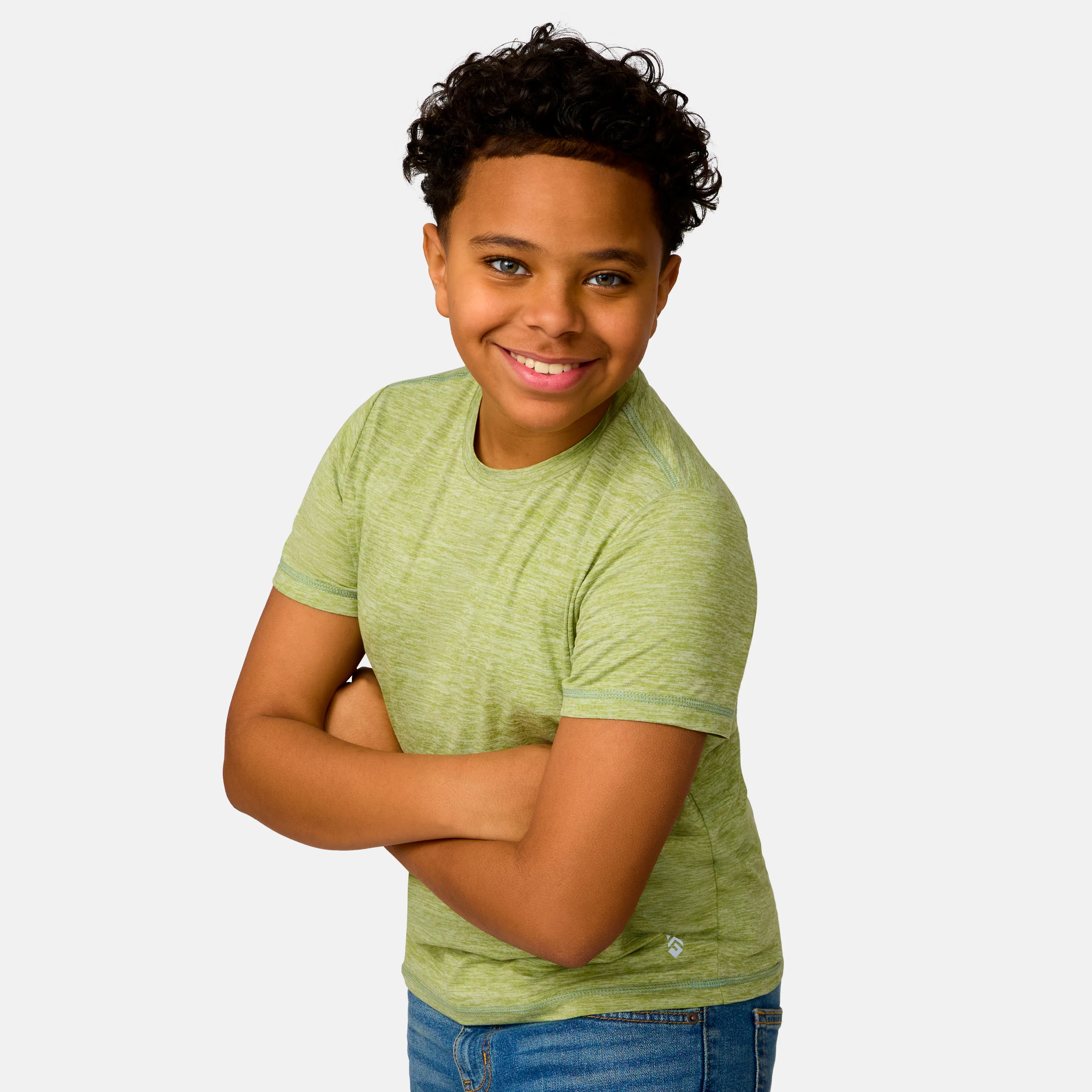 Boys' Microtech® Crew Neck Shirt - Image 8