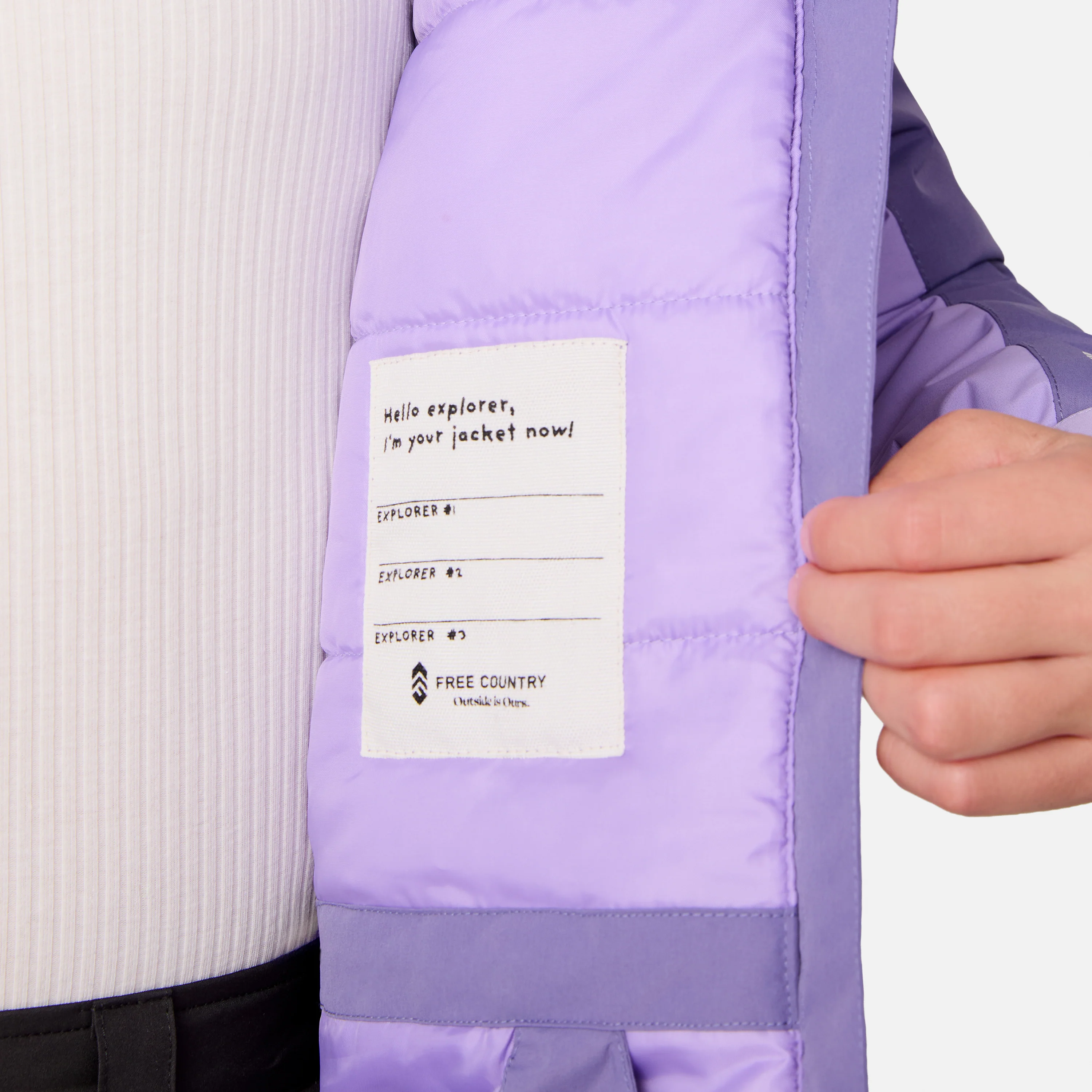Girls' Color Block Boarder Jacket - Image 11