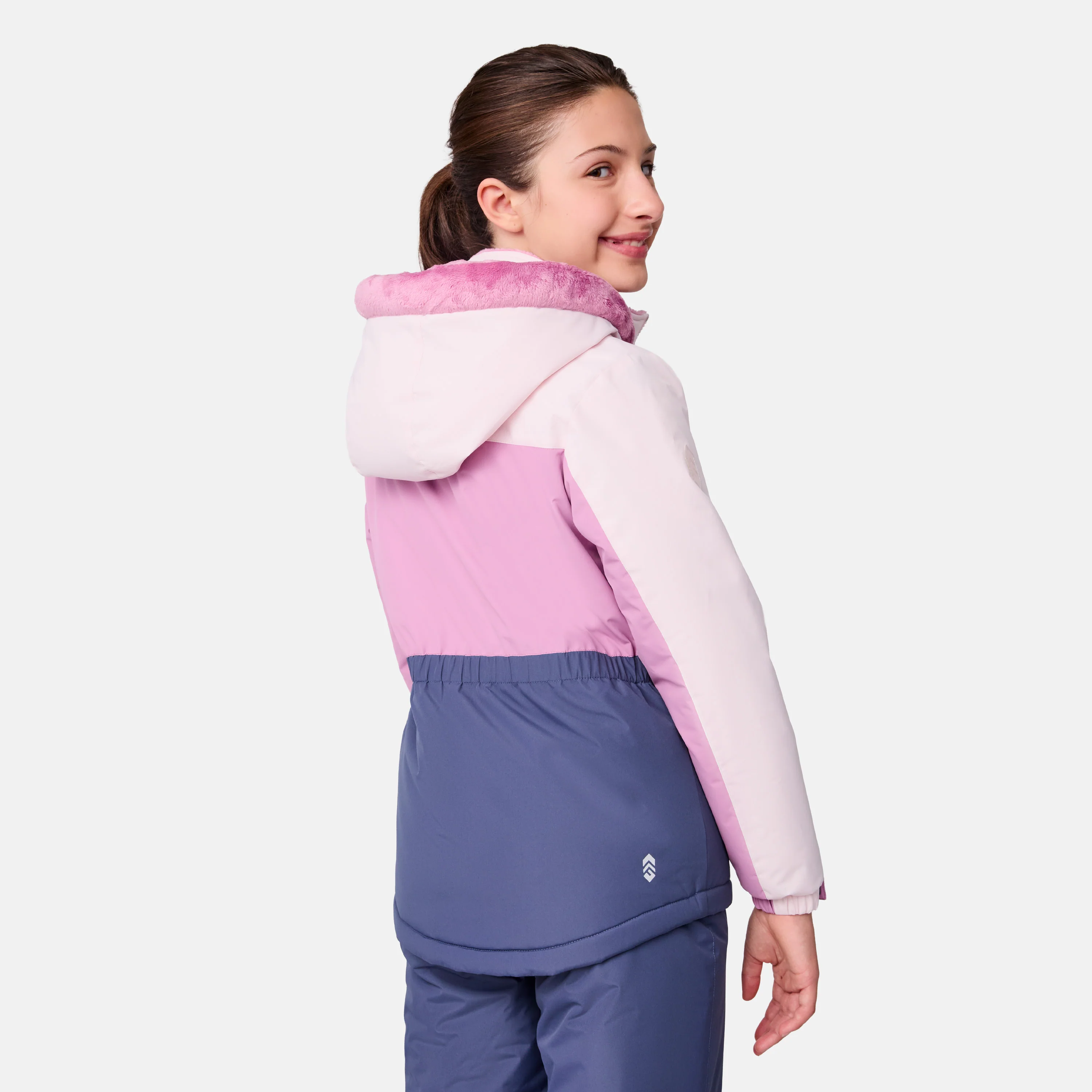 Girls' Color Block Boarder Jacket - Image 3