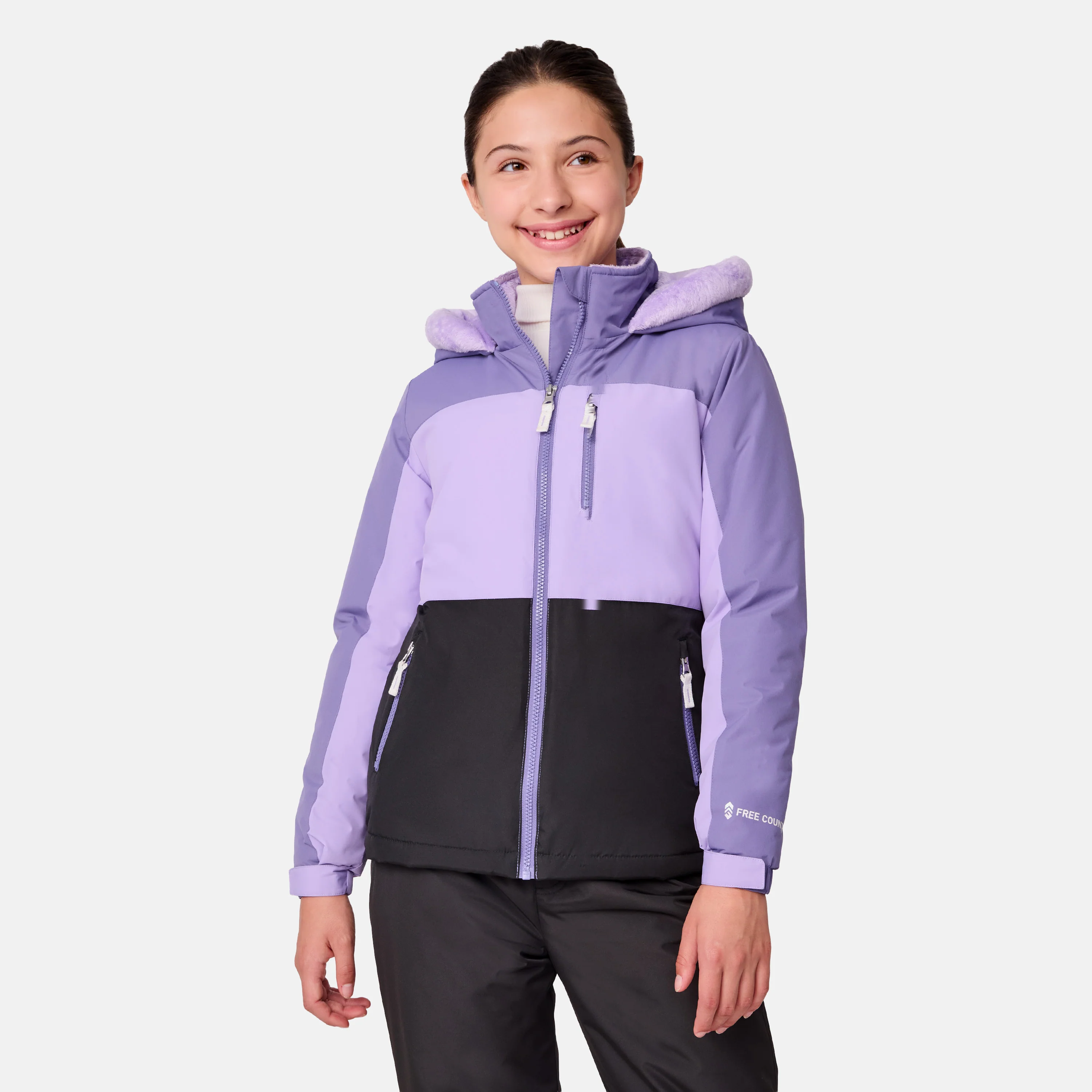Girls' Color Block Boarder Jacket - Image 6