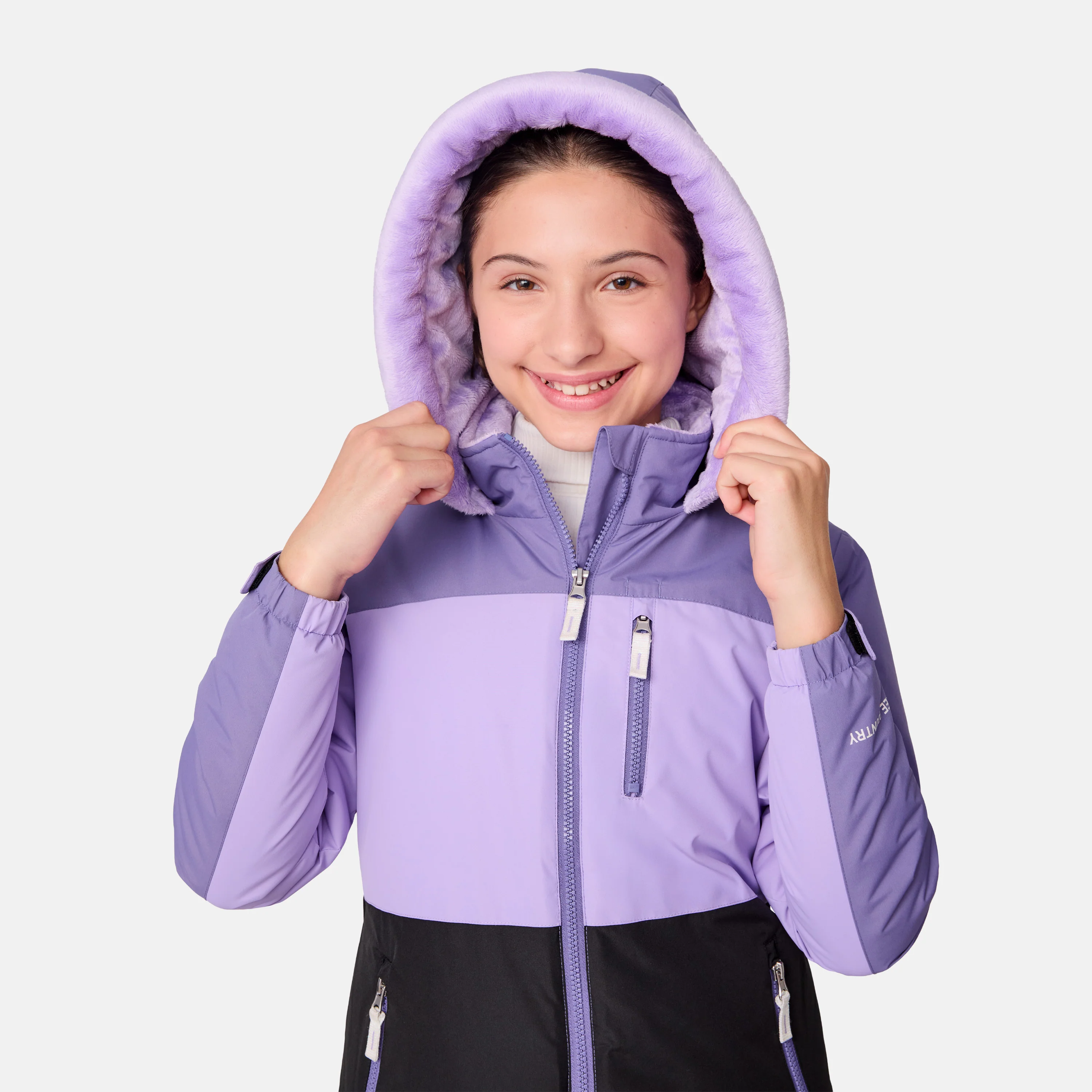 Girls' Color Block Boarder Jacket - Image 7