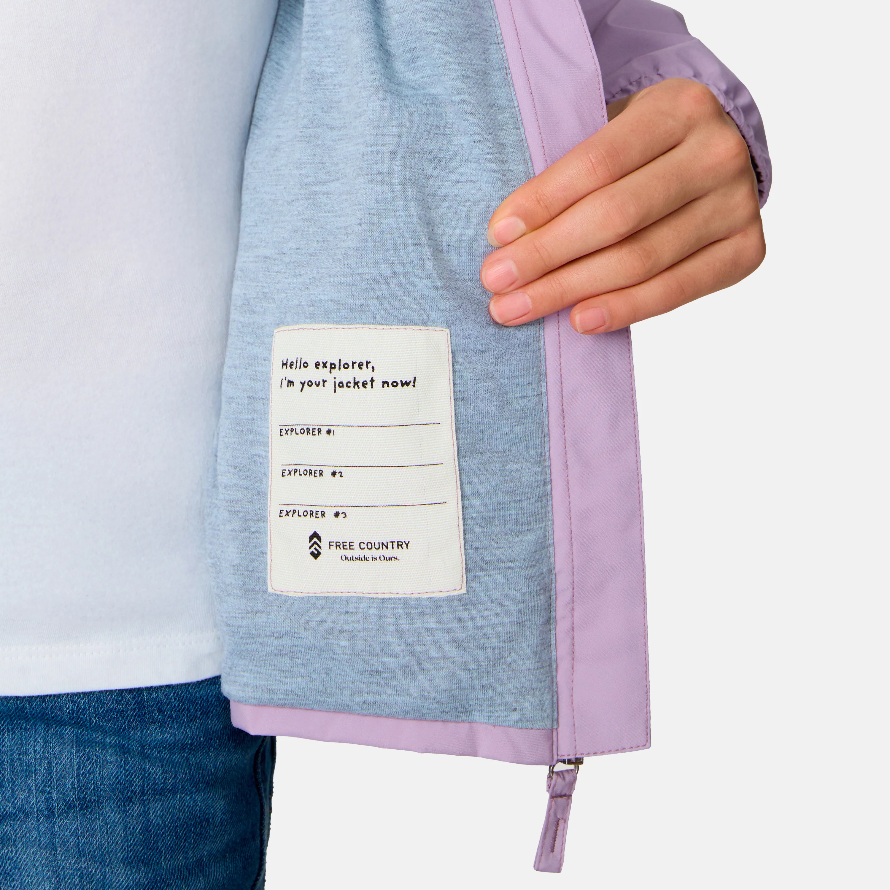 Girls' High Stretch Windshear Jacket - Image 4
