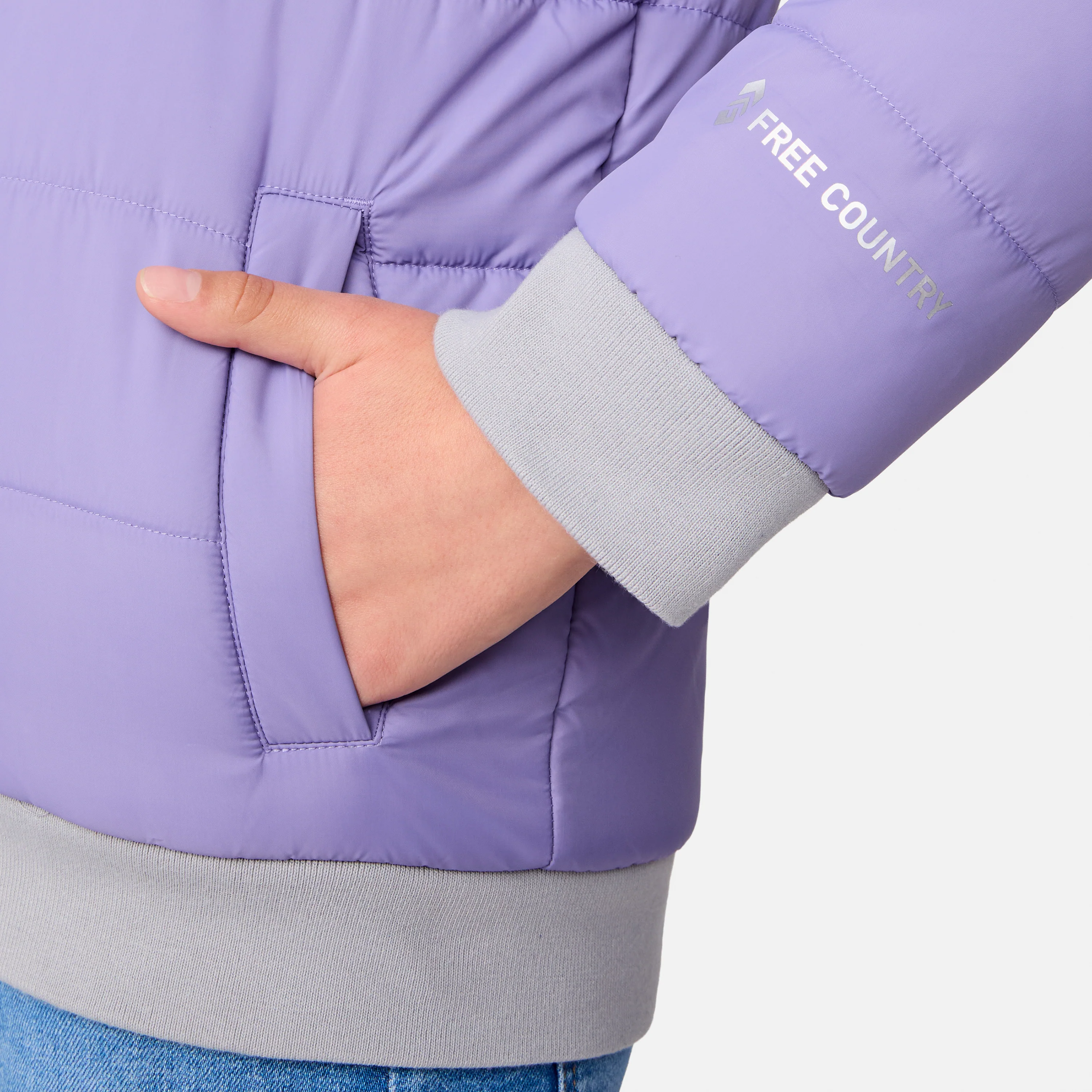 Girls' Poofie Reversible Puffer Jacket - Image 9