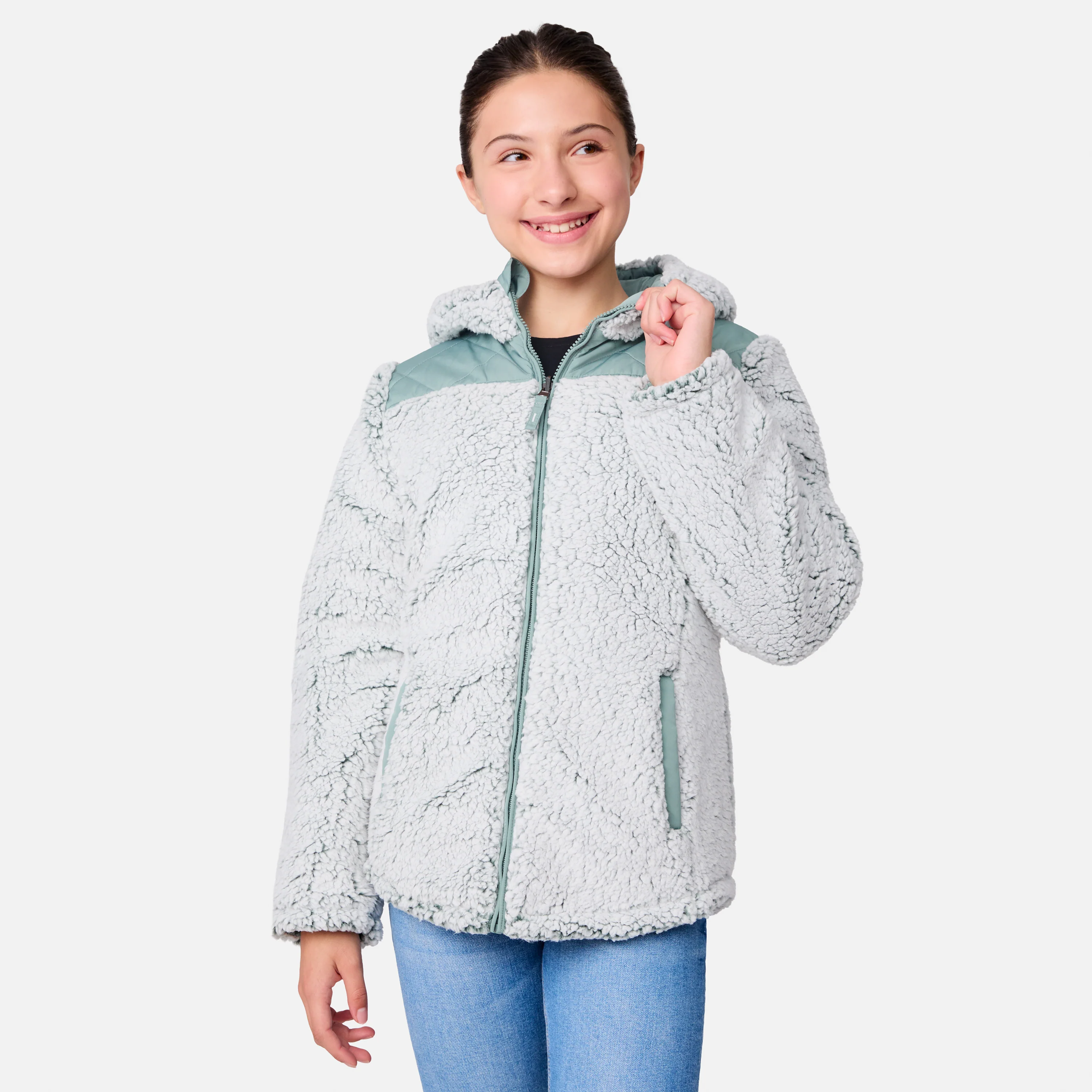Girls' Stratus Lite Reversible Jacket - Image 10