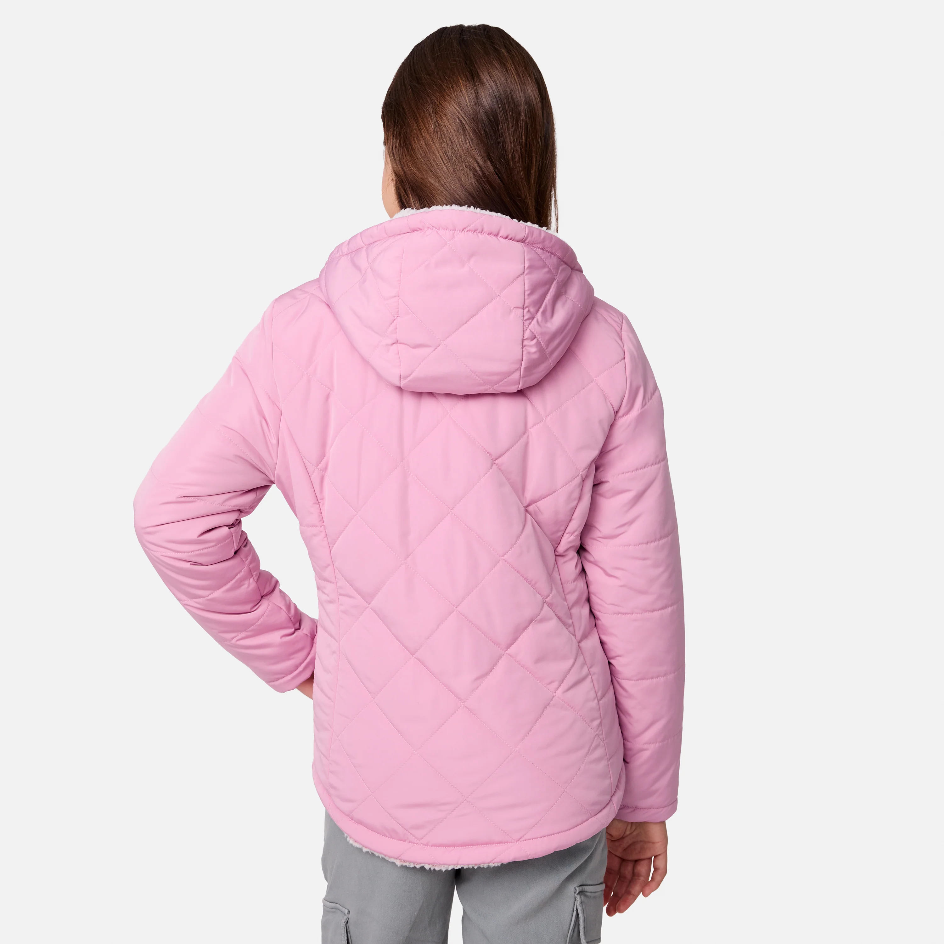 Girls' Stratus Lite Reversible Jacket - Image 6