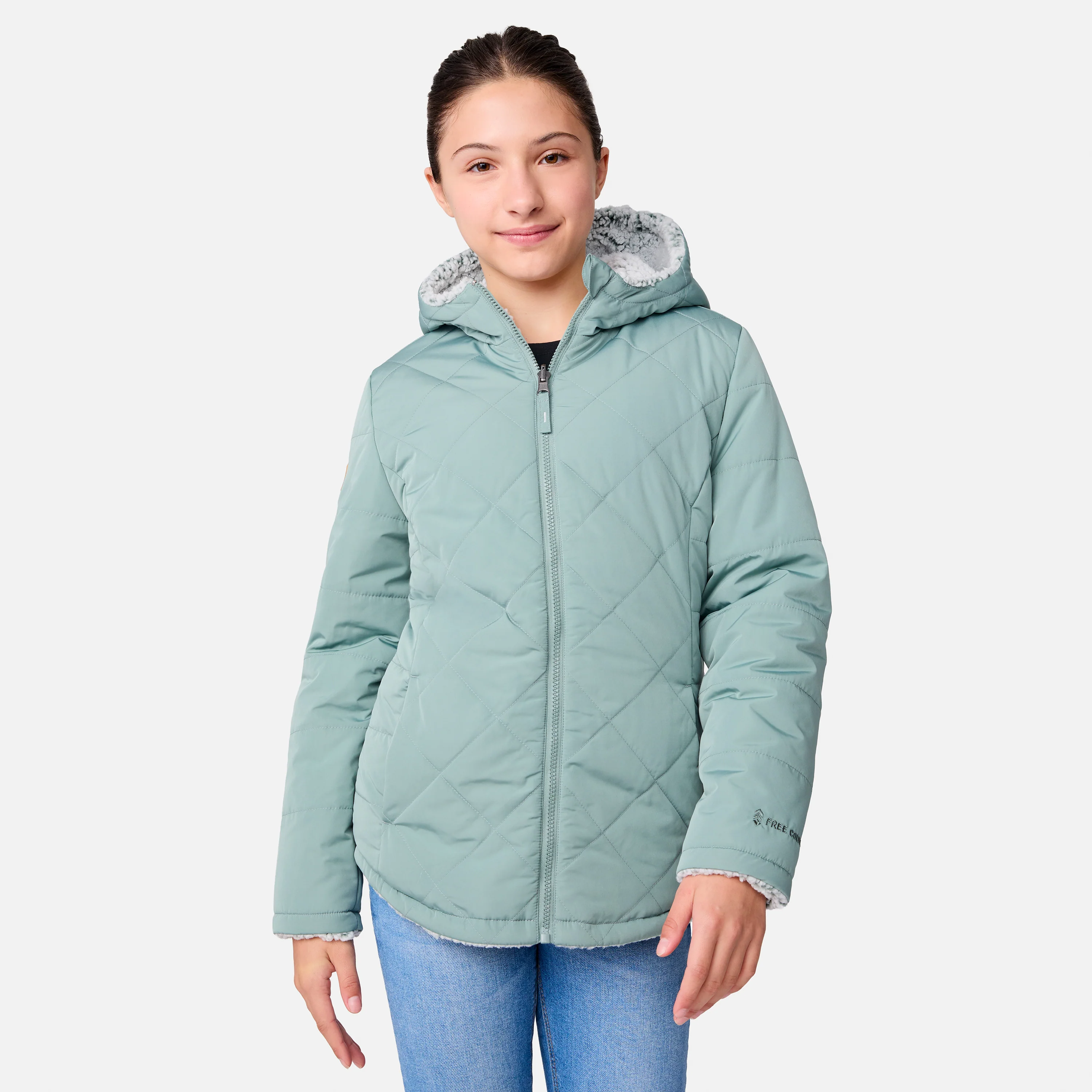Girls' Stratus Lite Reversible Jacket - Image 7