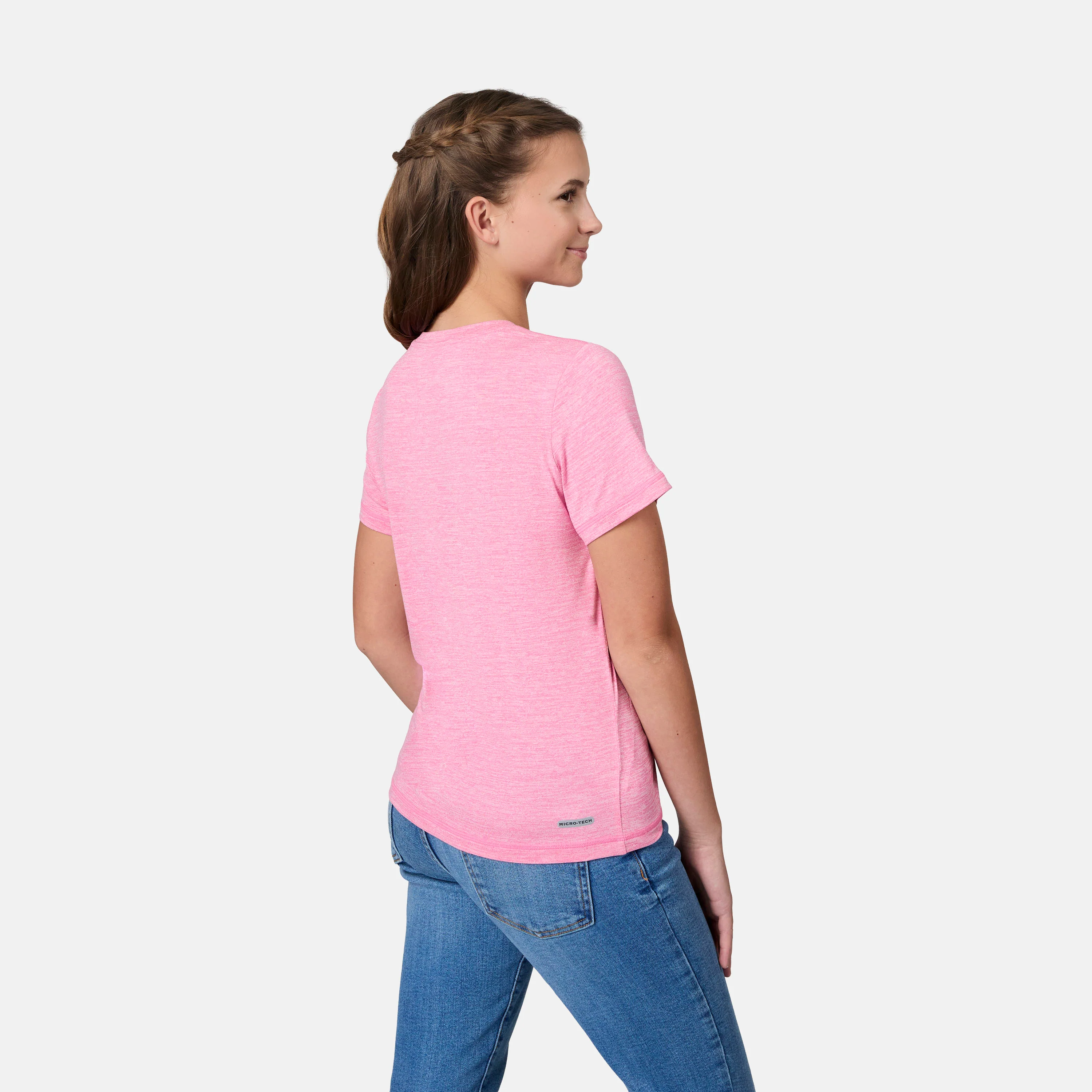 Girls' Microtech® Crew Neck Shirt - Image 10