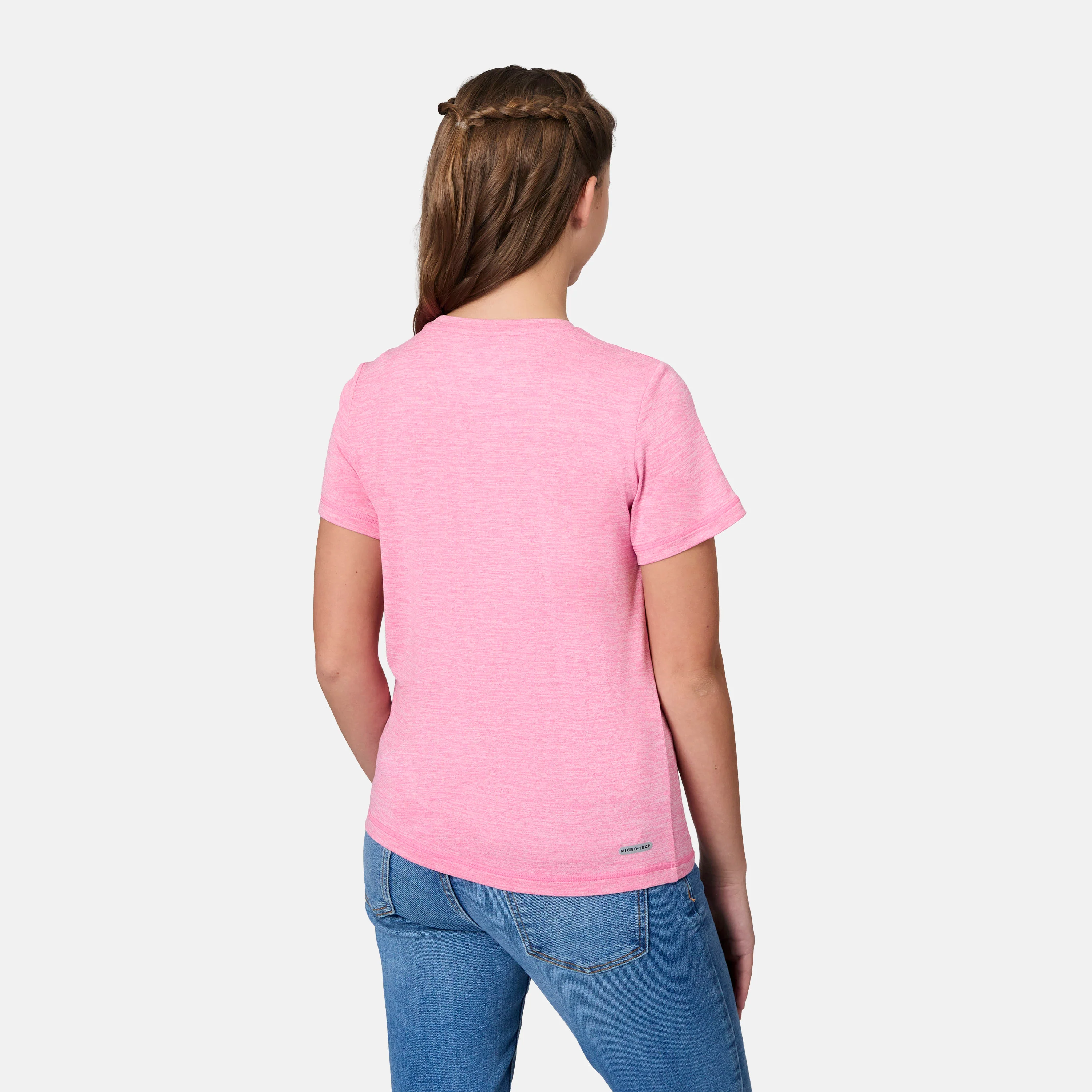 Girls' Microtech® Crew Neck Shirt - Image 11