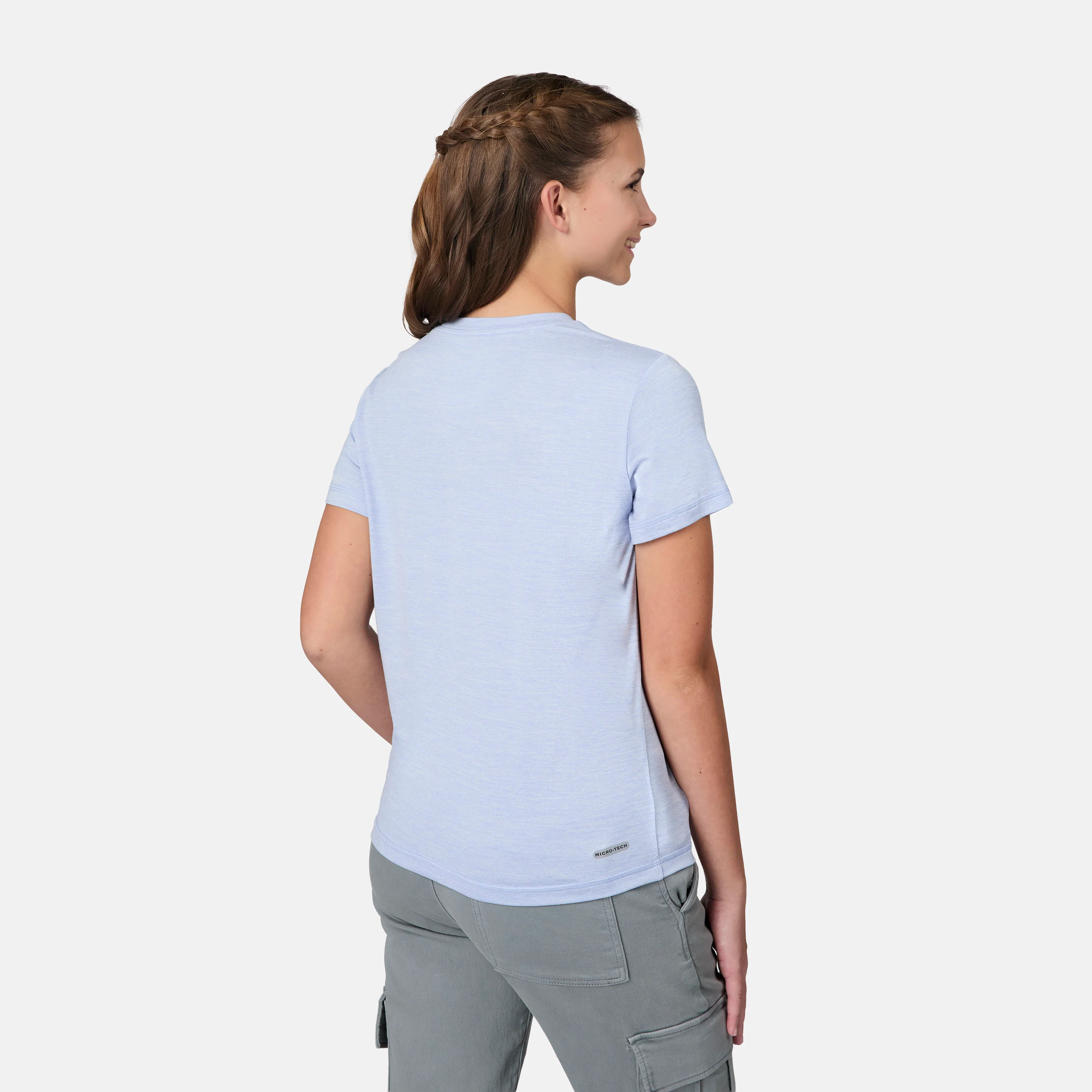 Girls' Microtech® Crew Neck Shirt - Image 13