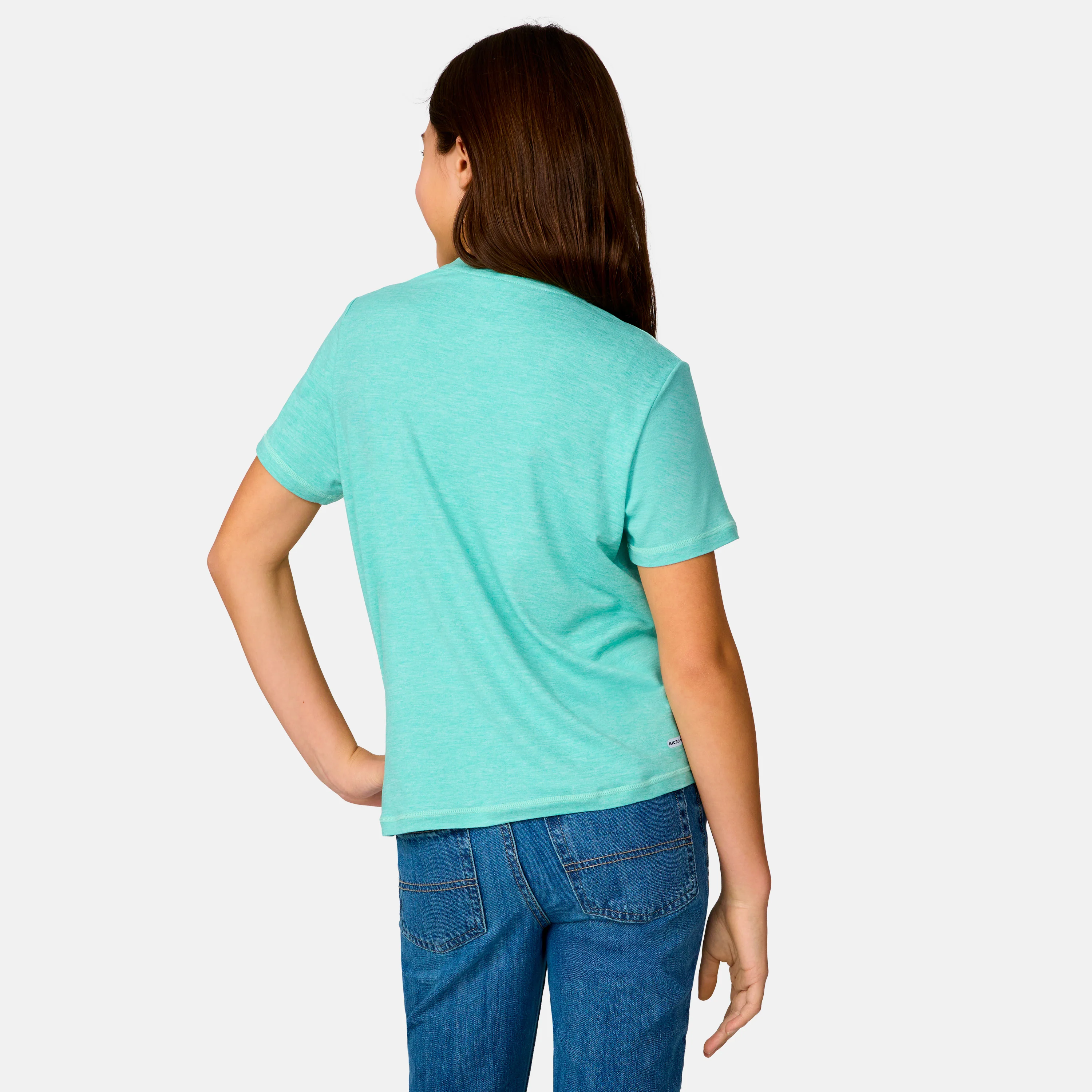 Girls' Microtech® Crew Neck Shirt - Image 3