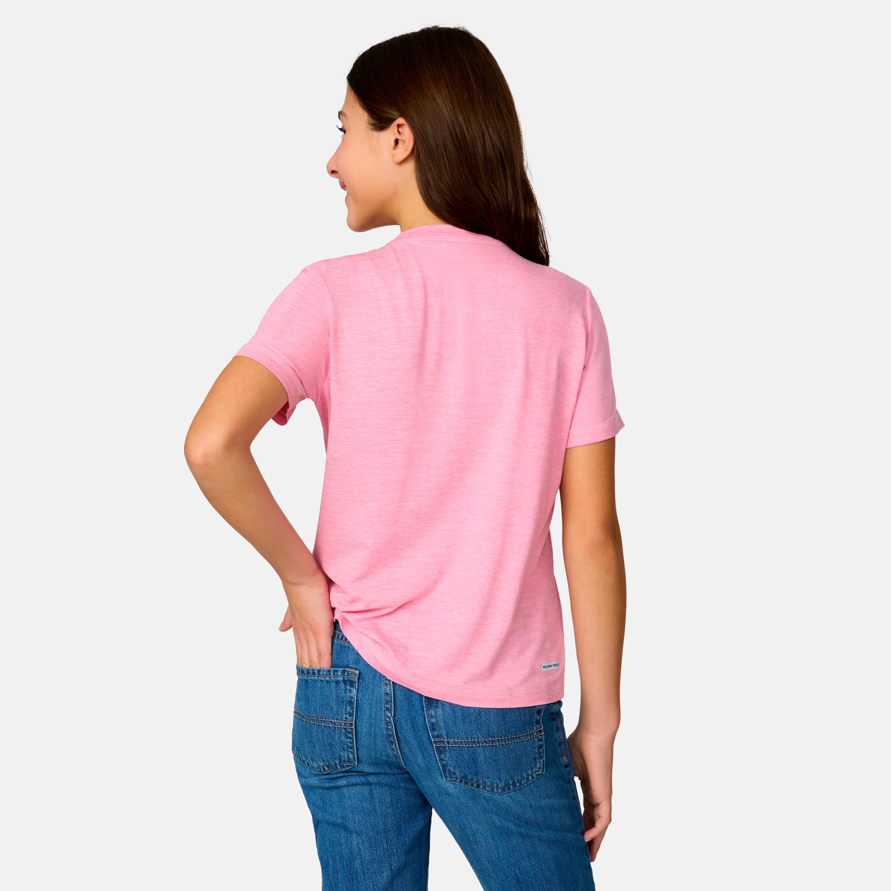 Girls' Microtech® Crew Neck Shirt - Image 6