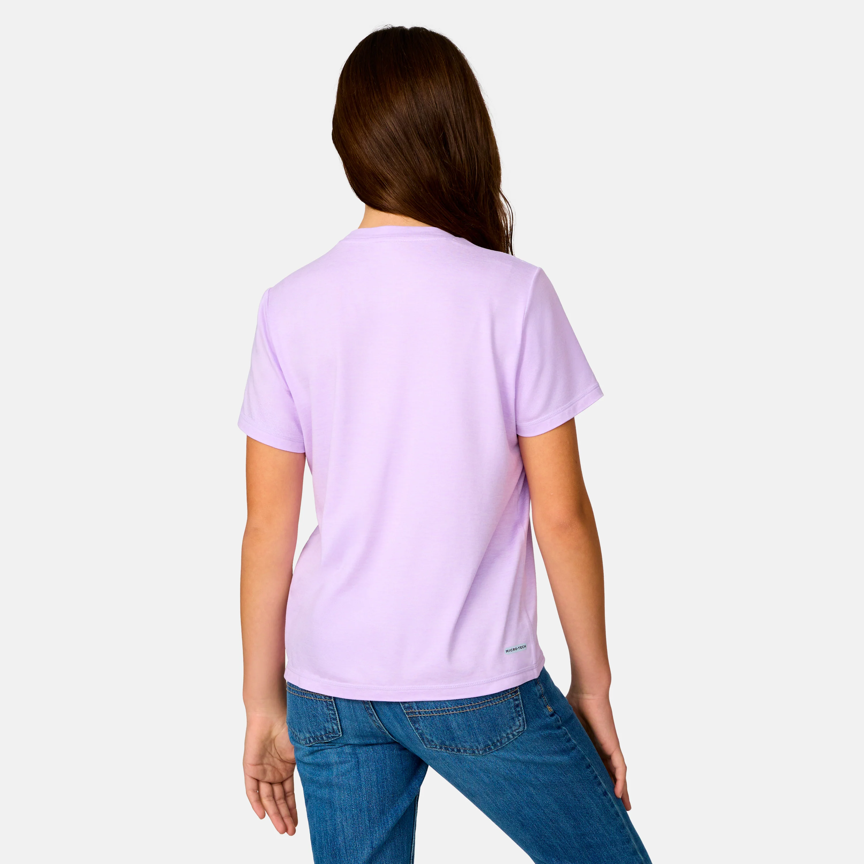 Girls' Microtech® Crew Neck Shirt - Image 8