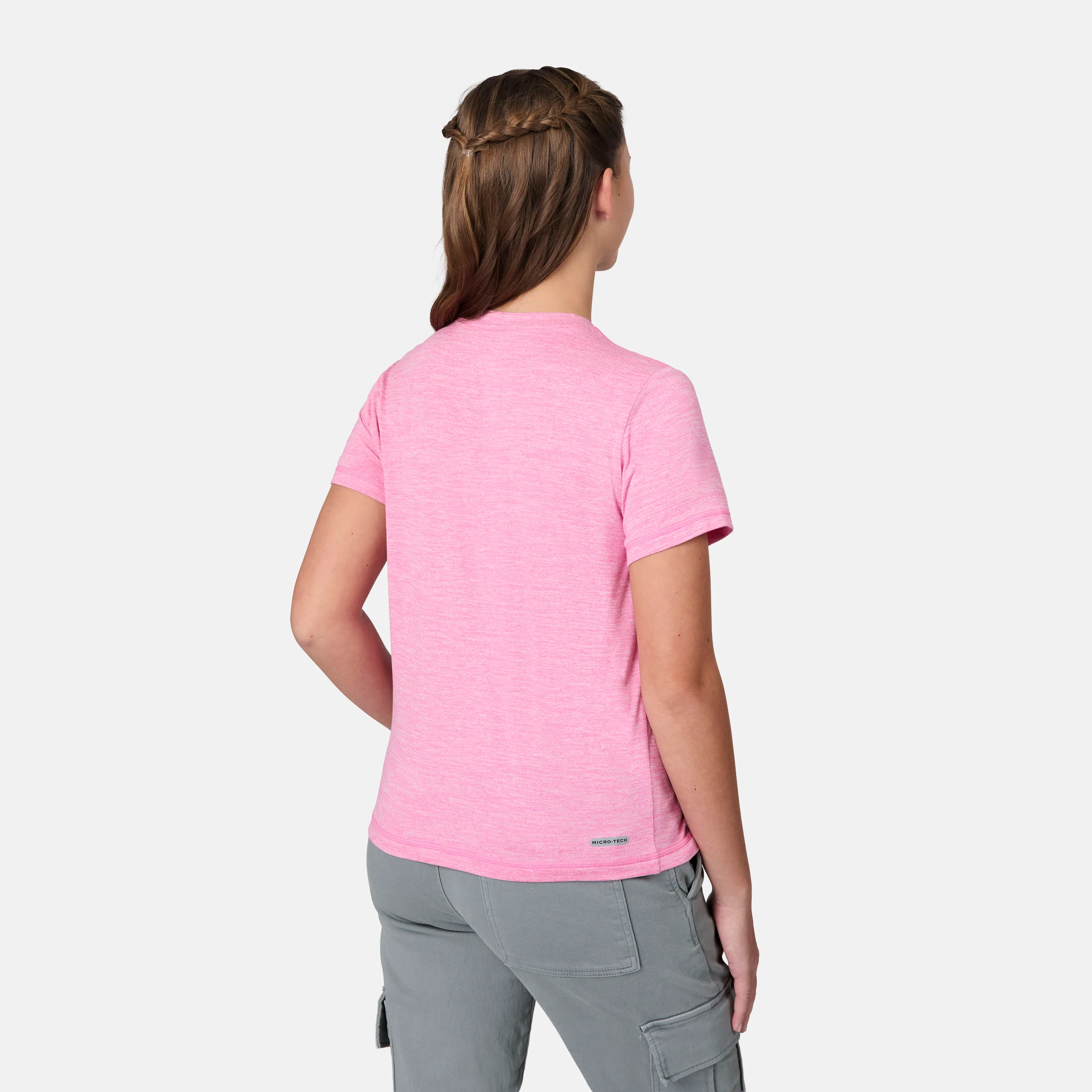 Girls' Microtech® Graphic Crew Neck Shirt - Image 12