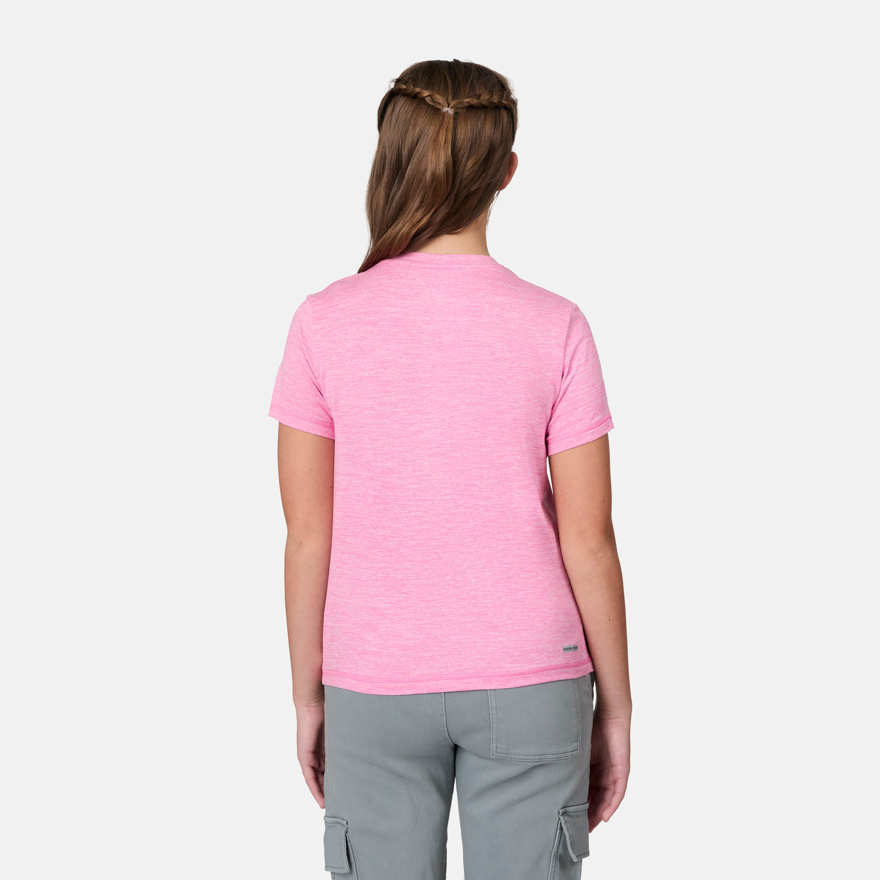 Girls' Microtech® Graphic Crew Neck Shirt - Image 13