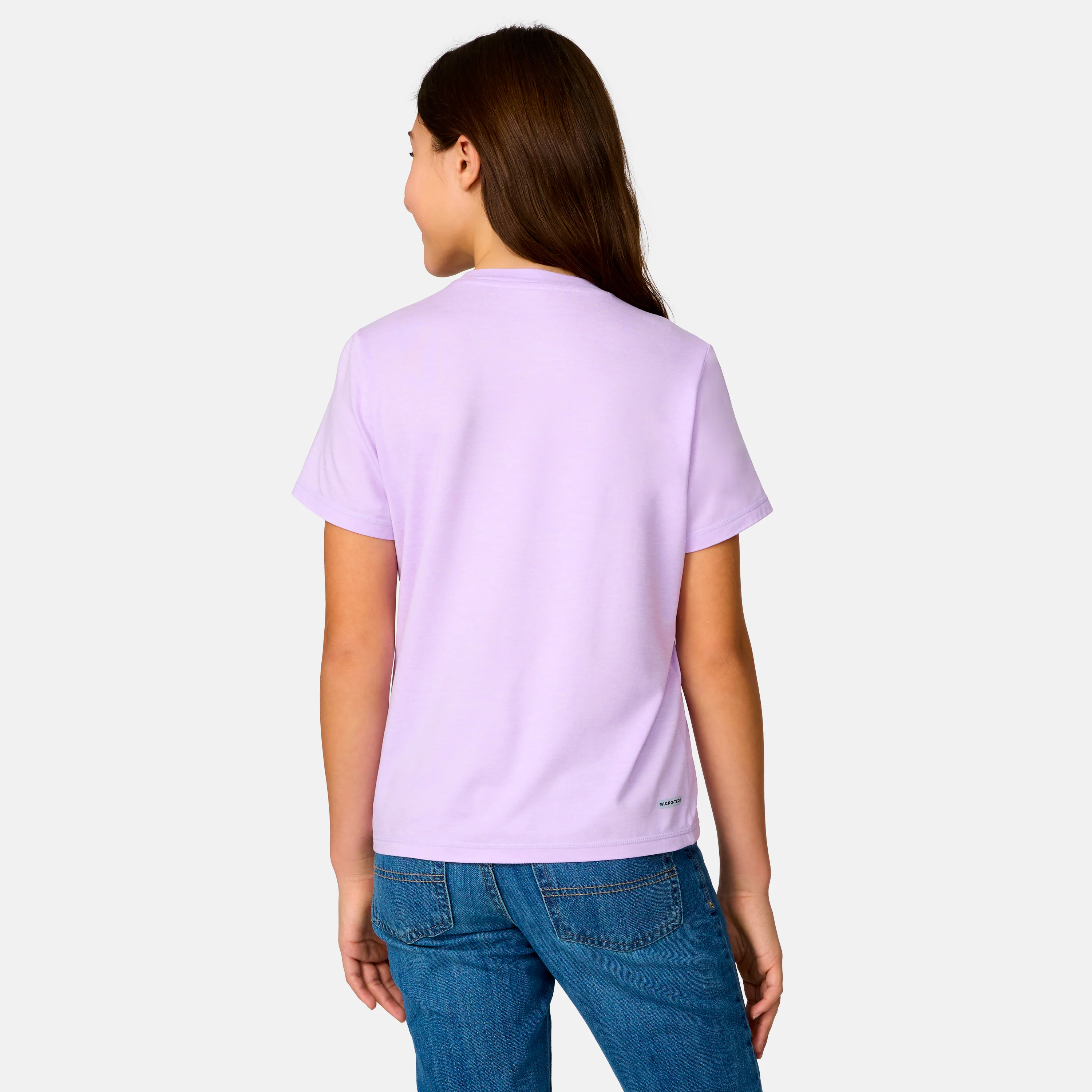 Girls' Microtech® Graphic Crew Neck Shirt - Image 4
