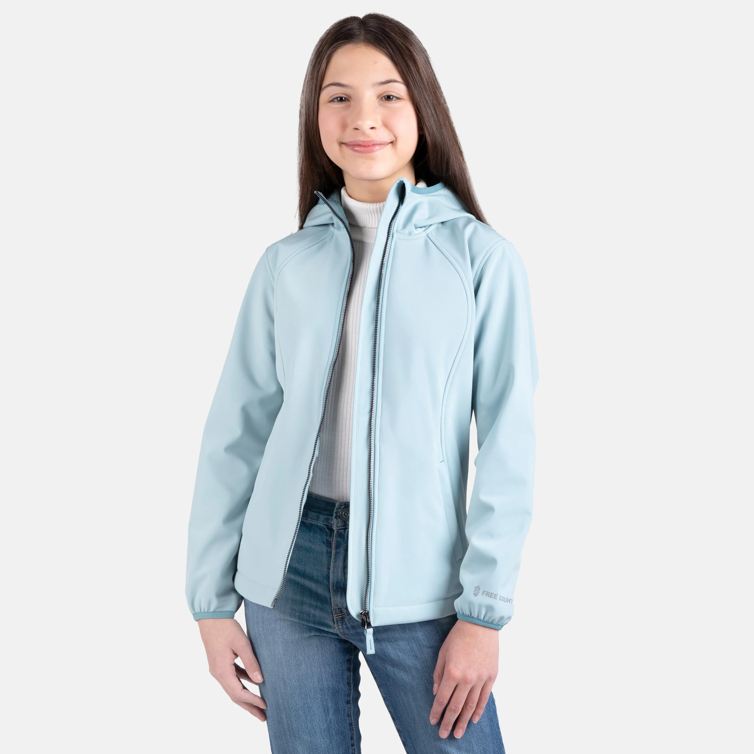Girls' Super Softshell® Jacket - Image 4