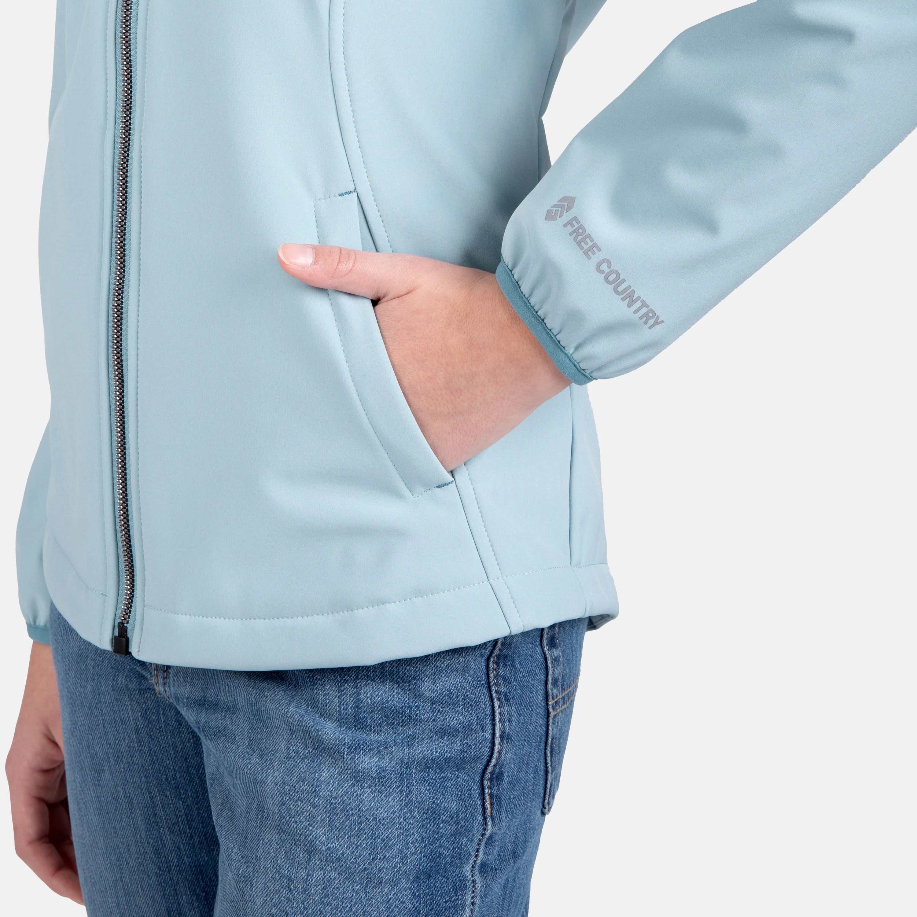 Girls' Super Softshell® Jacket - Image 5