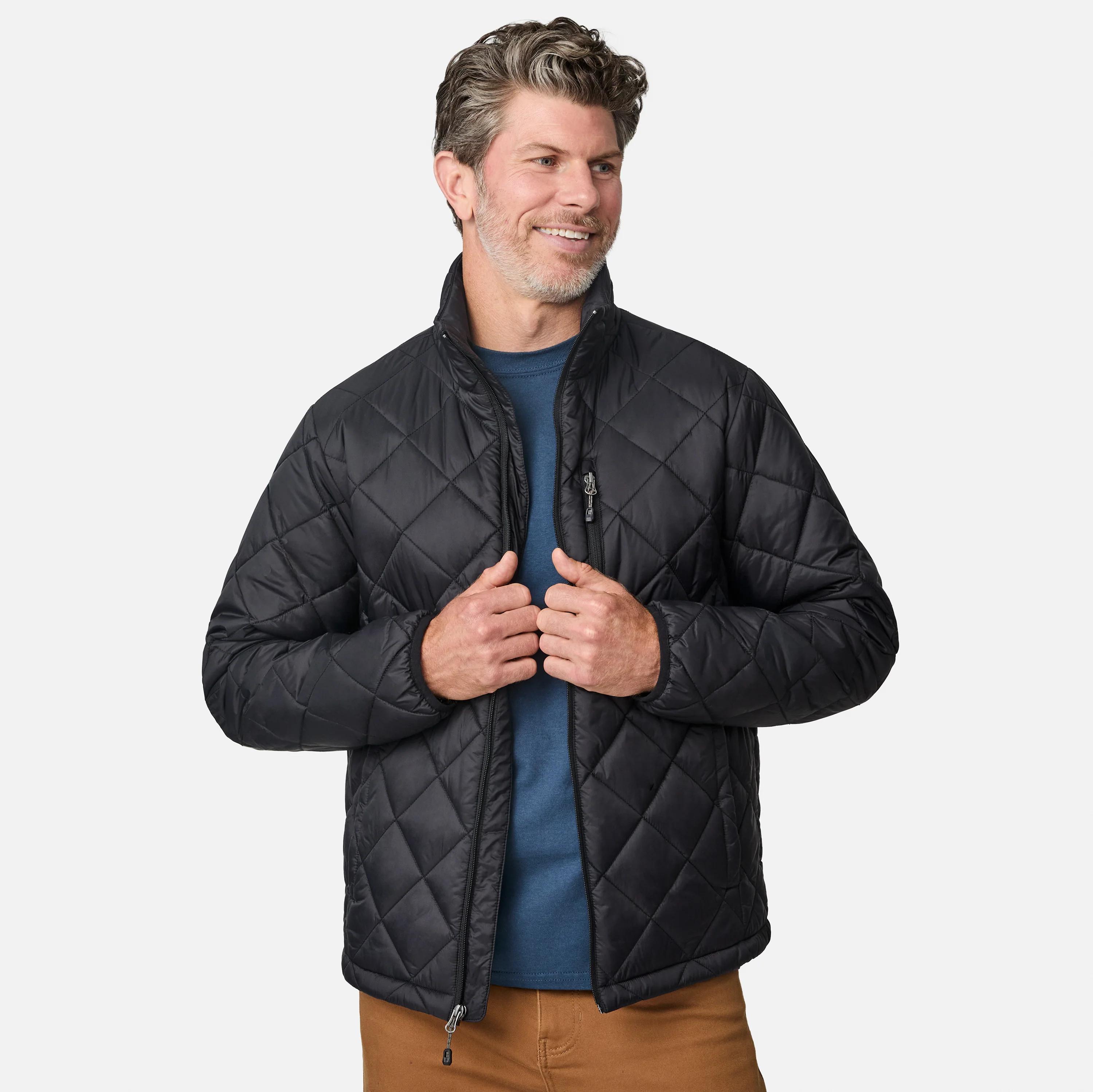 Men's Apex Quilted Puffer Jacket - Image 11