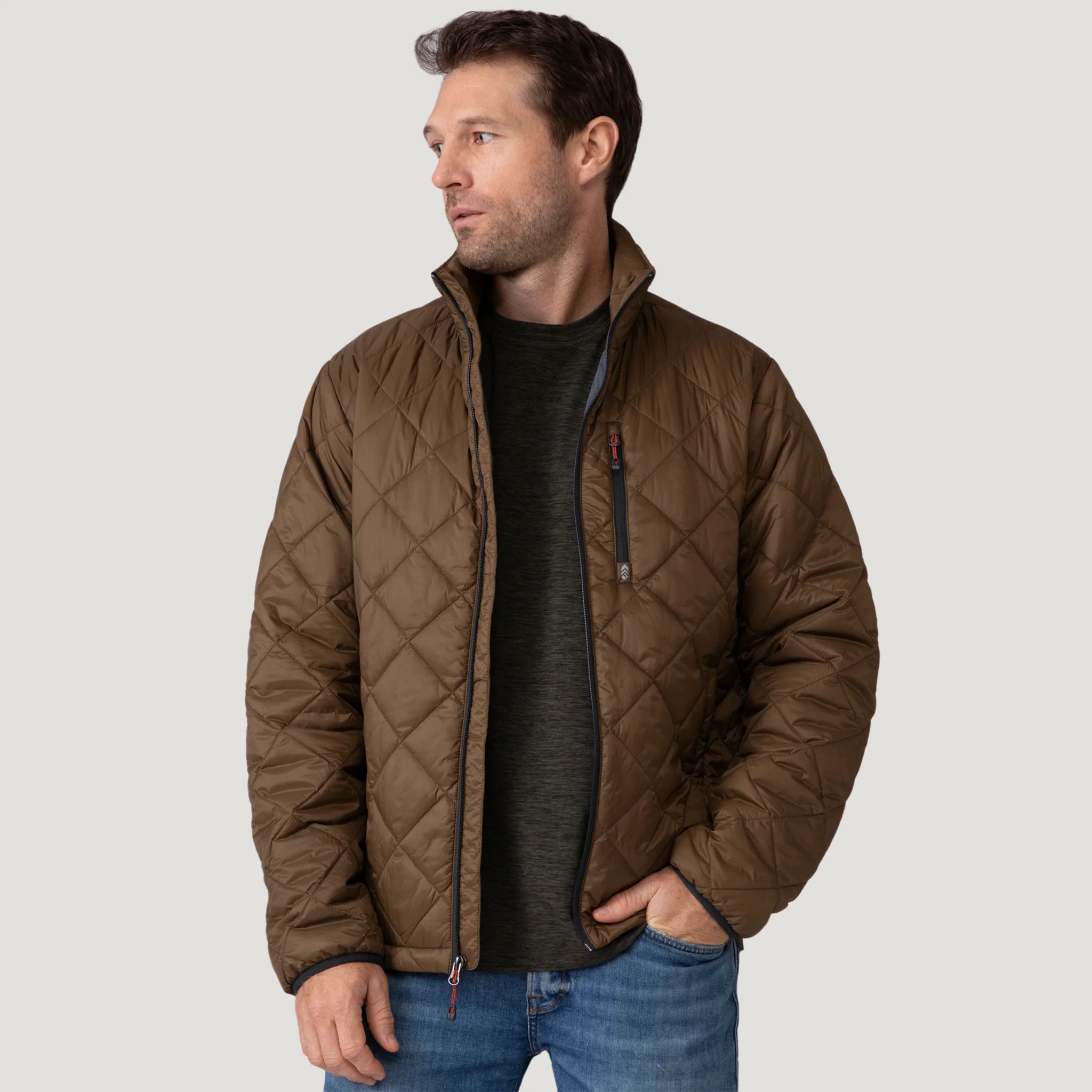 Men's Apex Quilted Puffer Jacket - Image 2