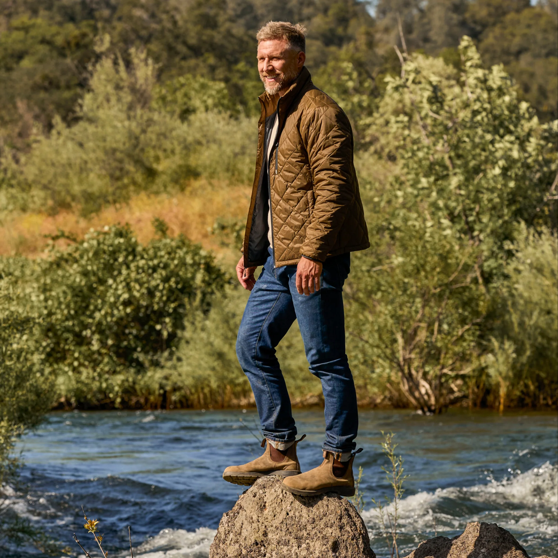 Men's Apex Quilted Puffer Jacket - Image 5