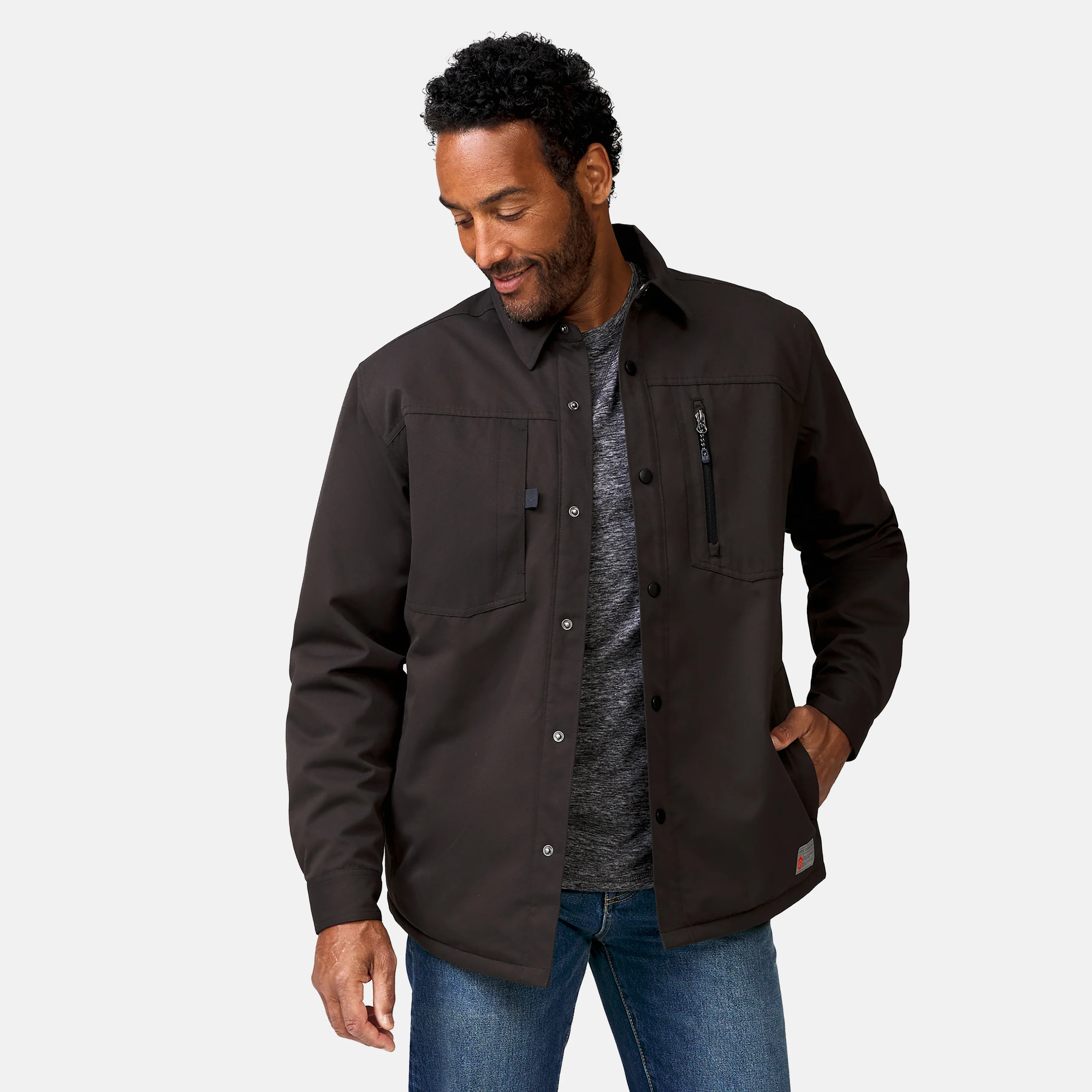 Men's Brawny Canvas Function Work Jacket - Image 14