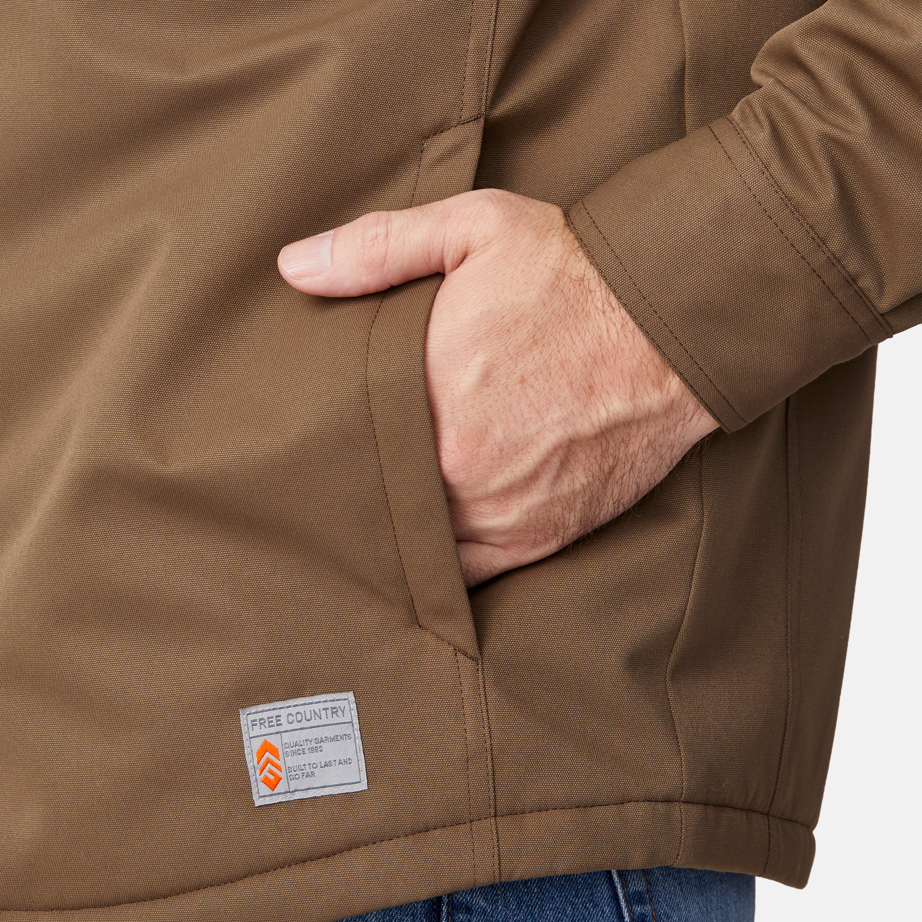Men's Brawny Canvas Function Work Jacket - Image 4