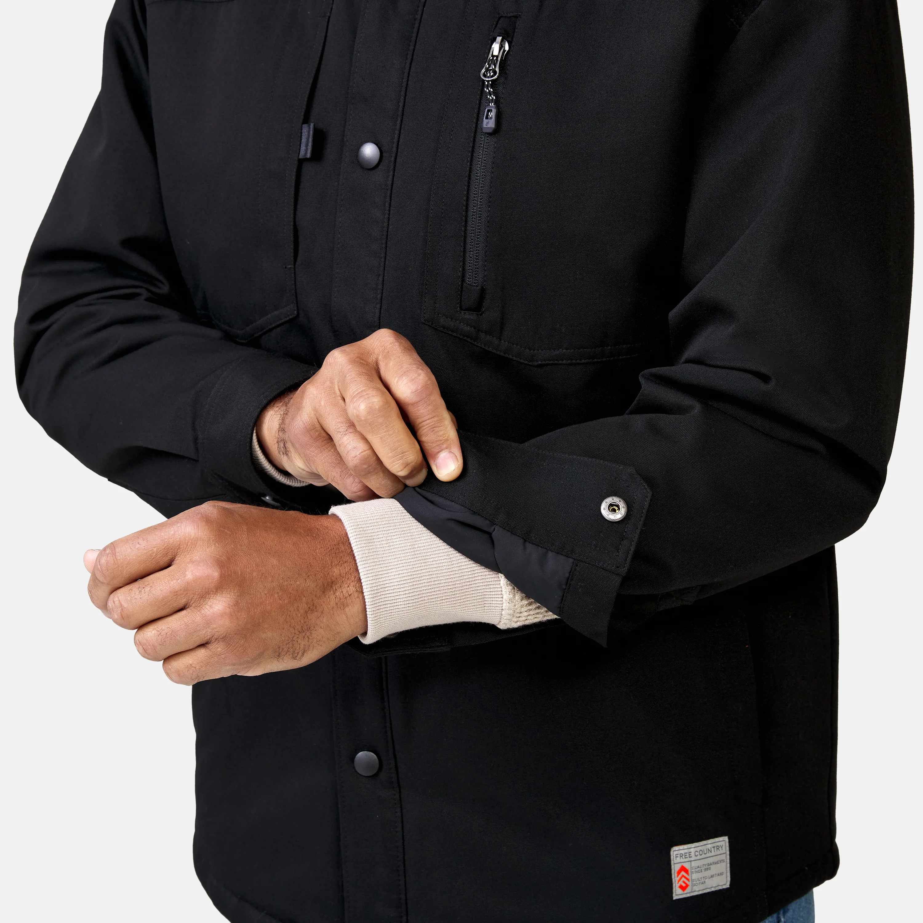 Men's Brawny Canvas Function Work Jacket - Image 9