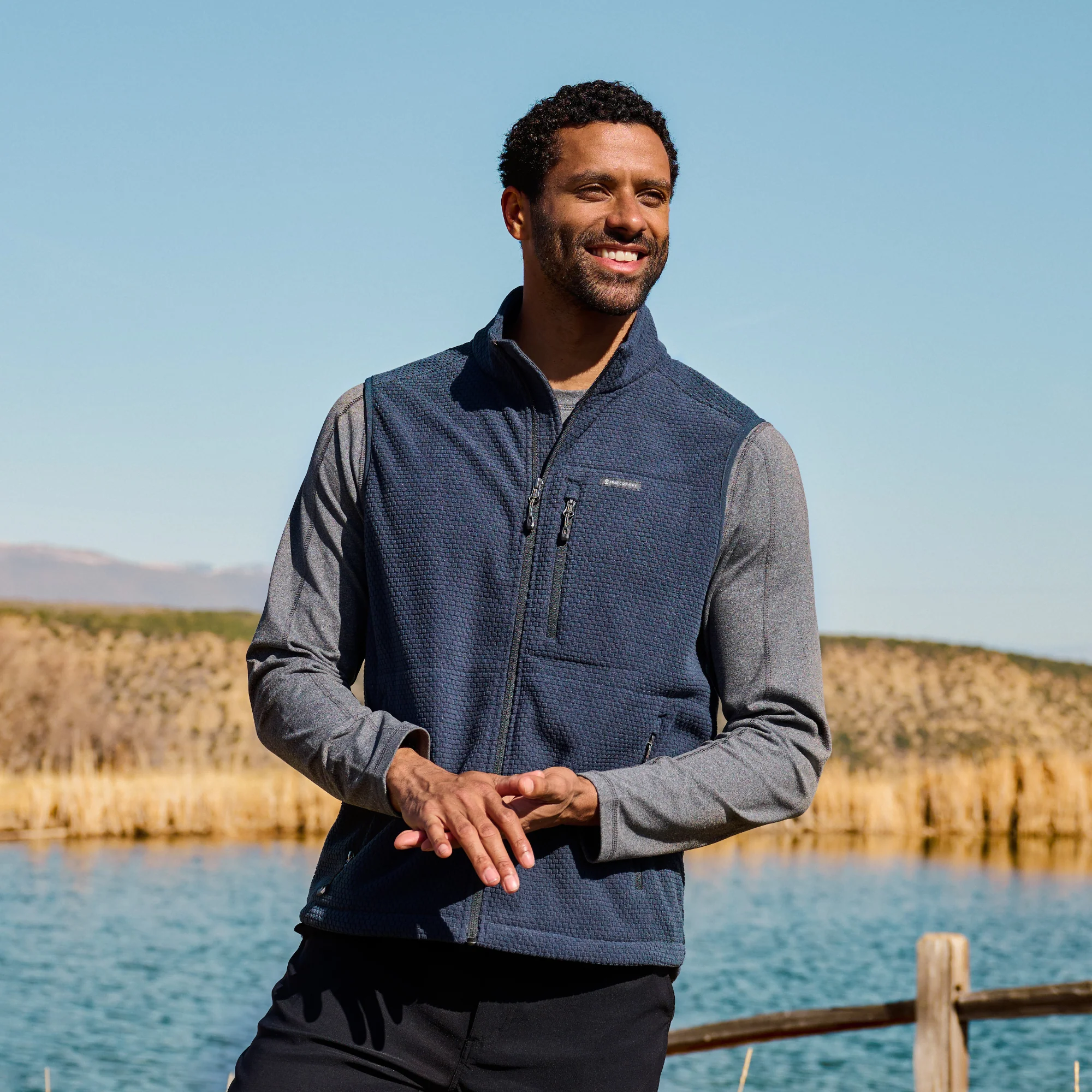 Men's Brick Fleece Adventure Vest - Image 2