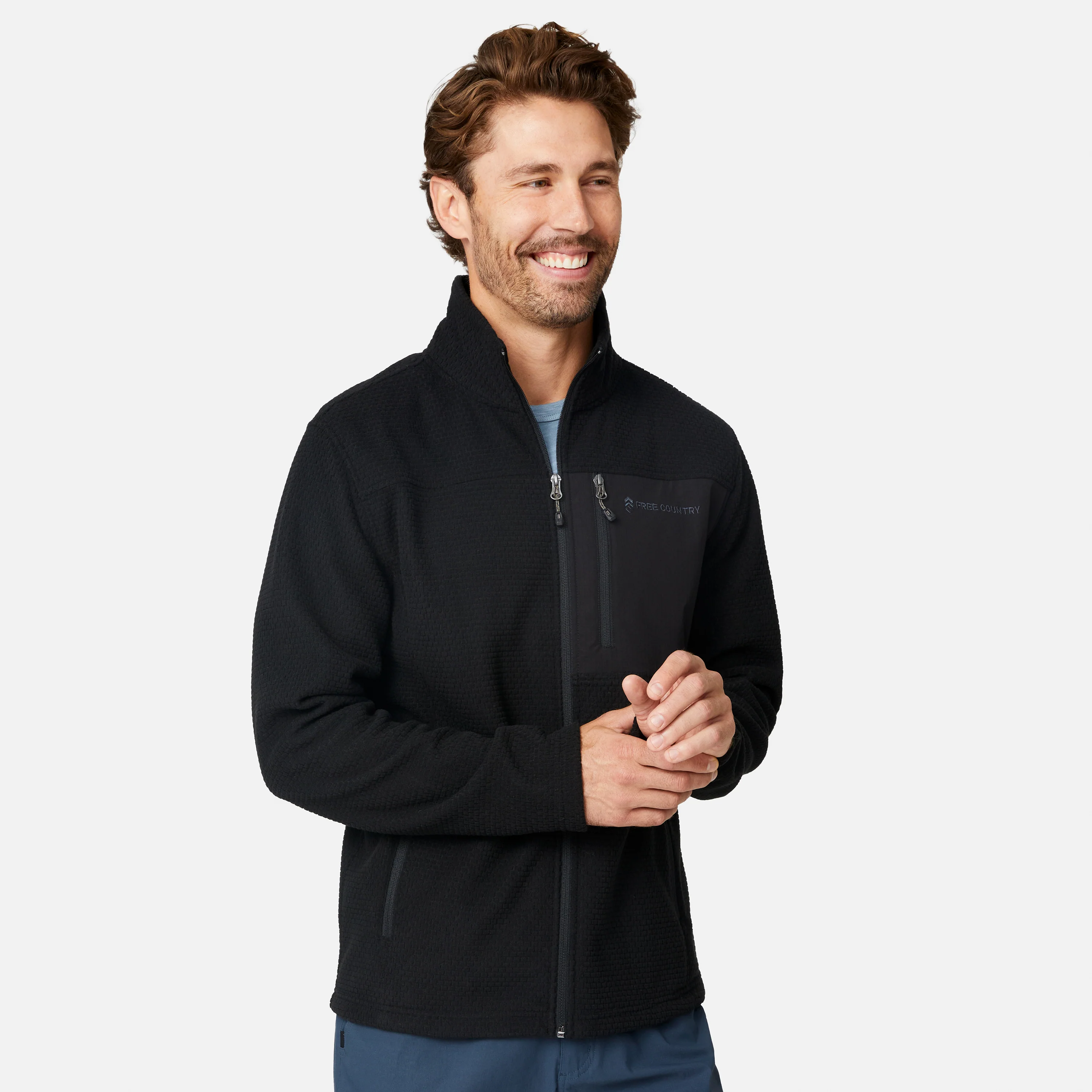 Men's Calabaza II Brick Fleece Jacket - Image 6
