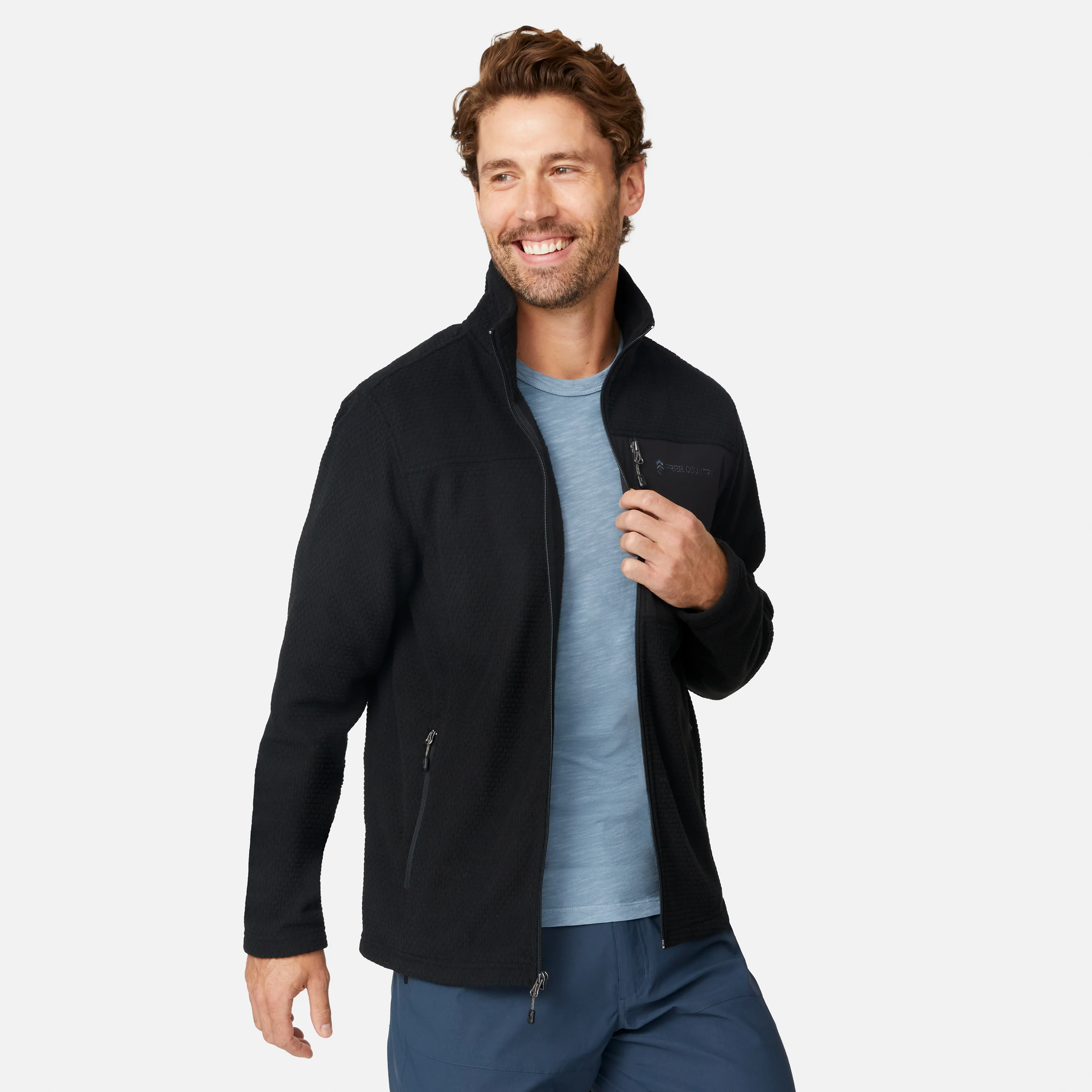 Men's Calabaza II Brick Fleece Jacket - Image 7