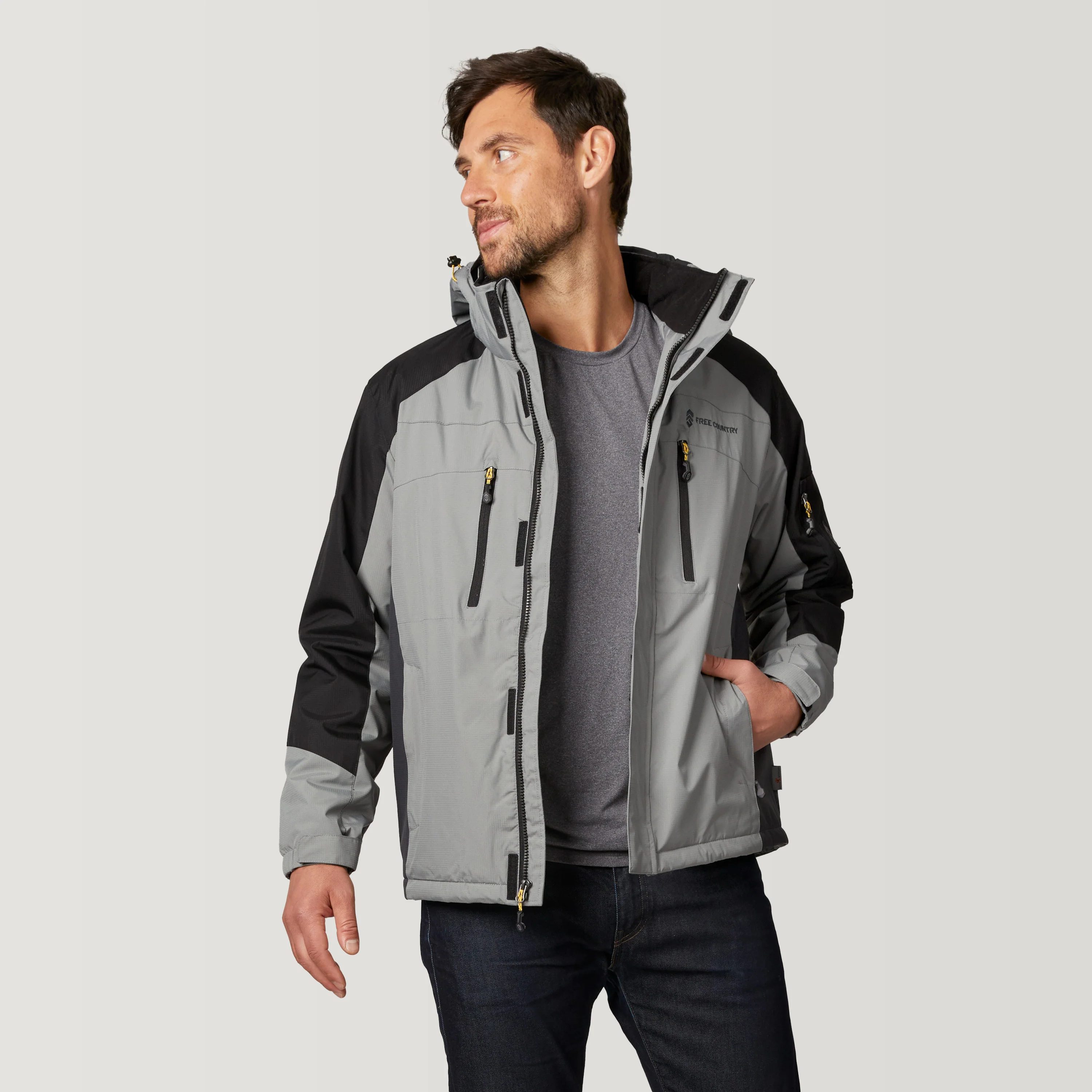 Men's Crest Rip Stop Jacket - Image 3