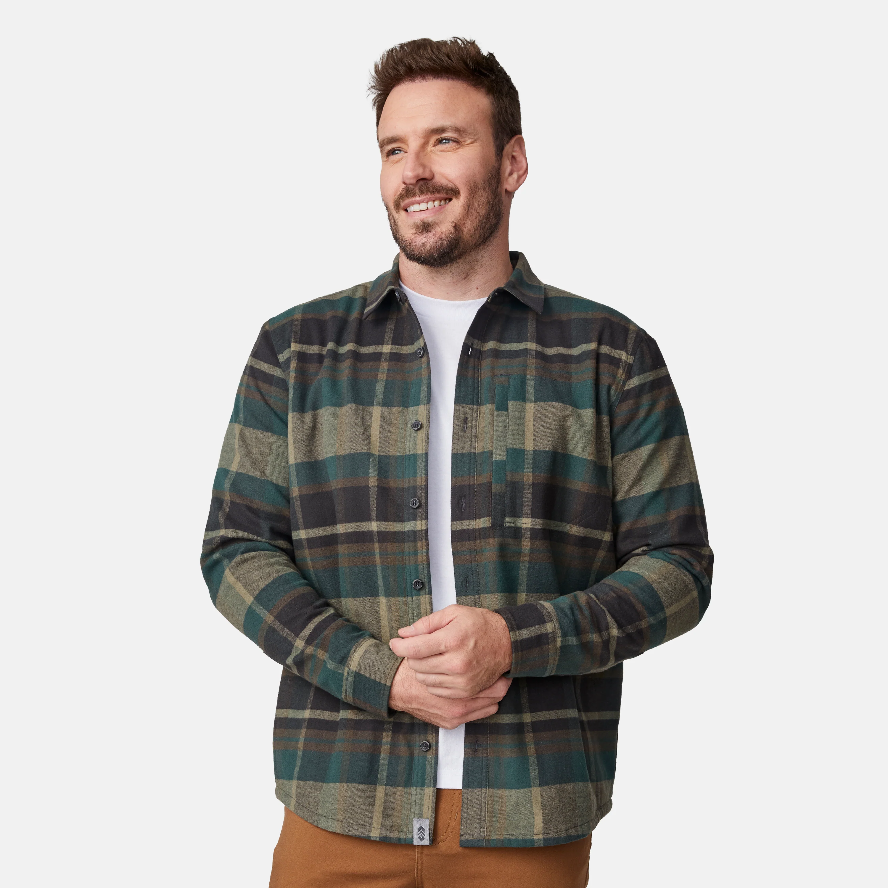Men's Easywear II Fleece Lined Flannel Shirt - Image 10