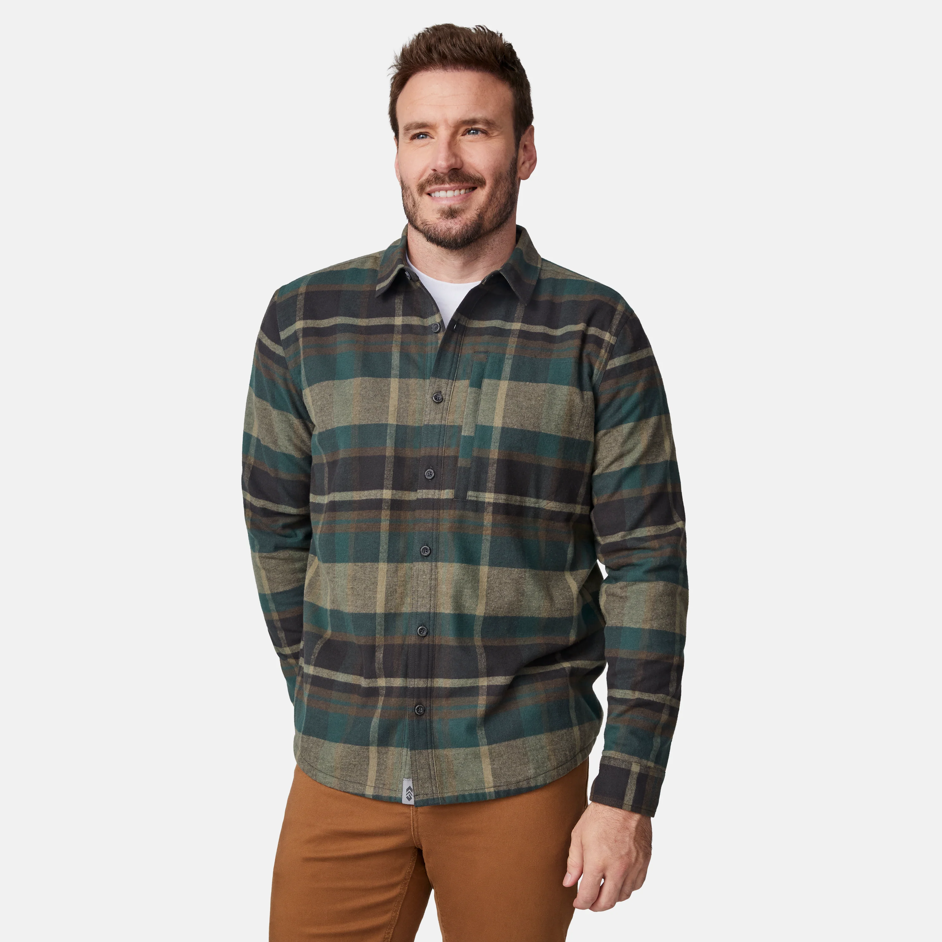 Men's Easywear II Fleece Lined Flannel Shirt - Image 11