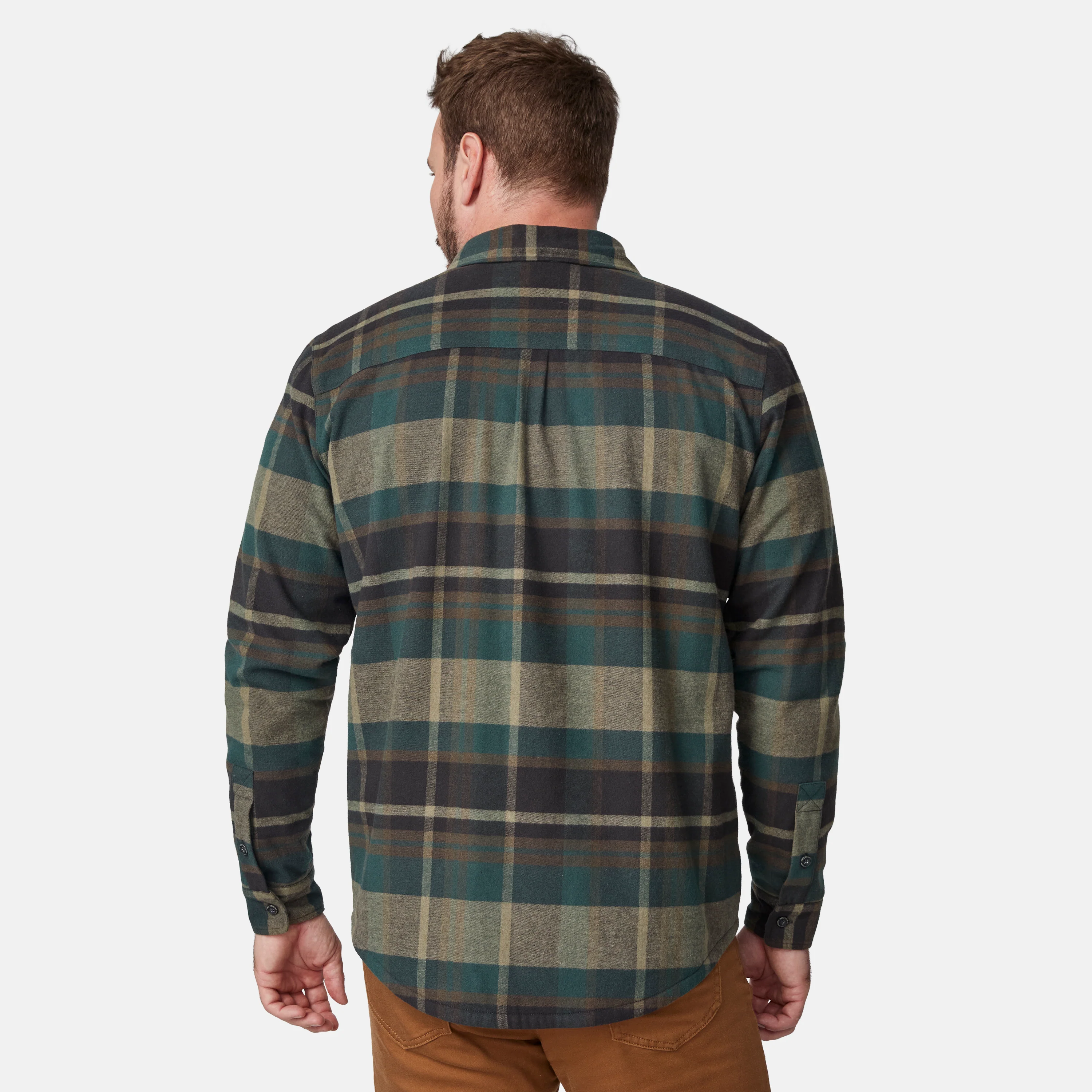 Men's Easywear II Fleece Lined Flannel Shirt - Image 12