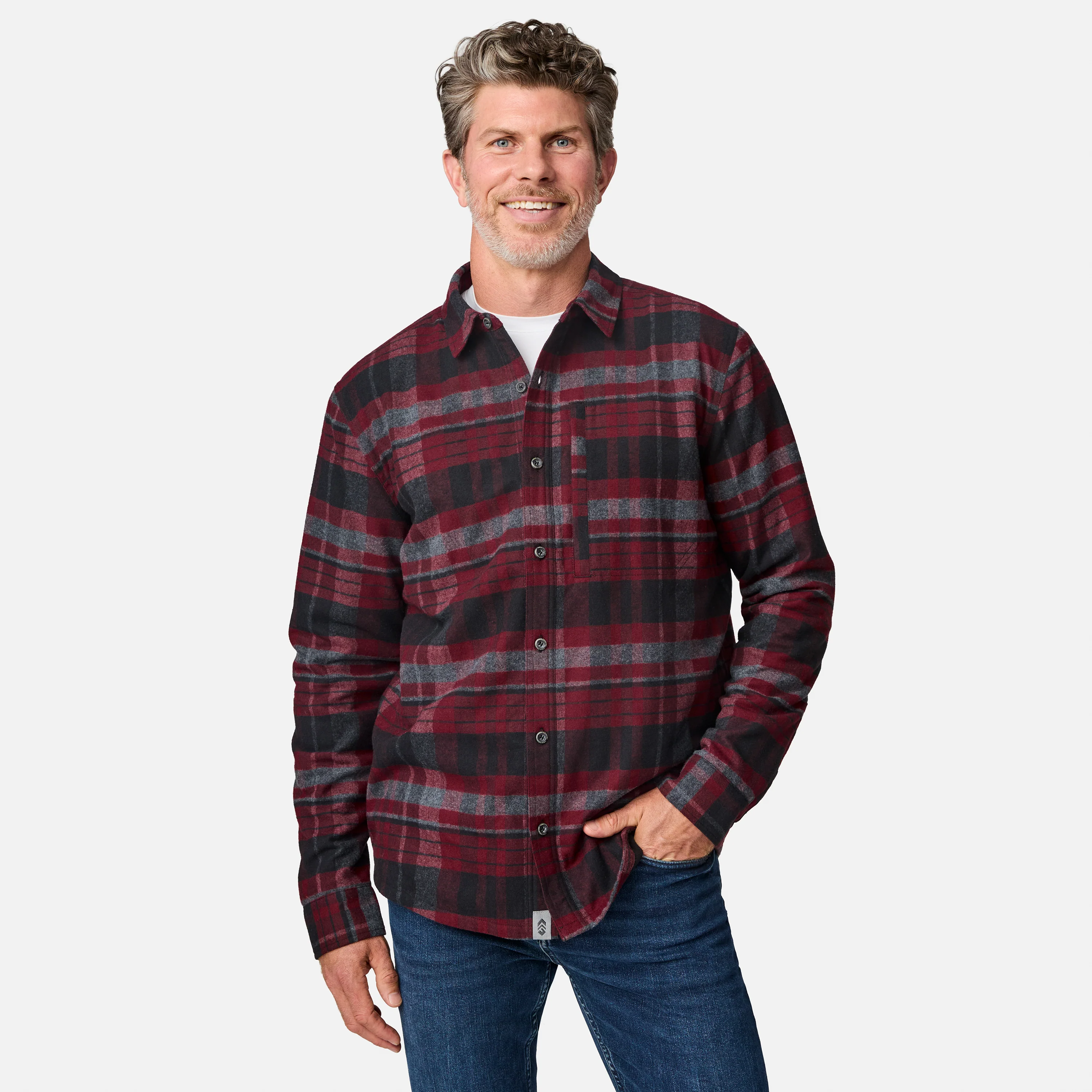 Men's Easywear II Fleece Lined Flannel Shirt - Image 13