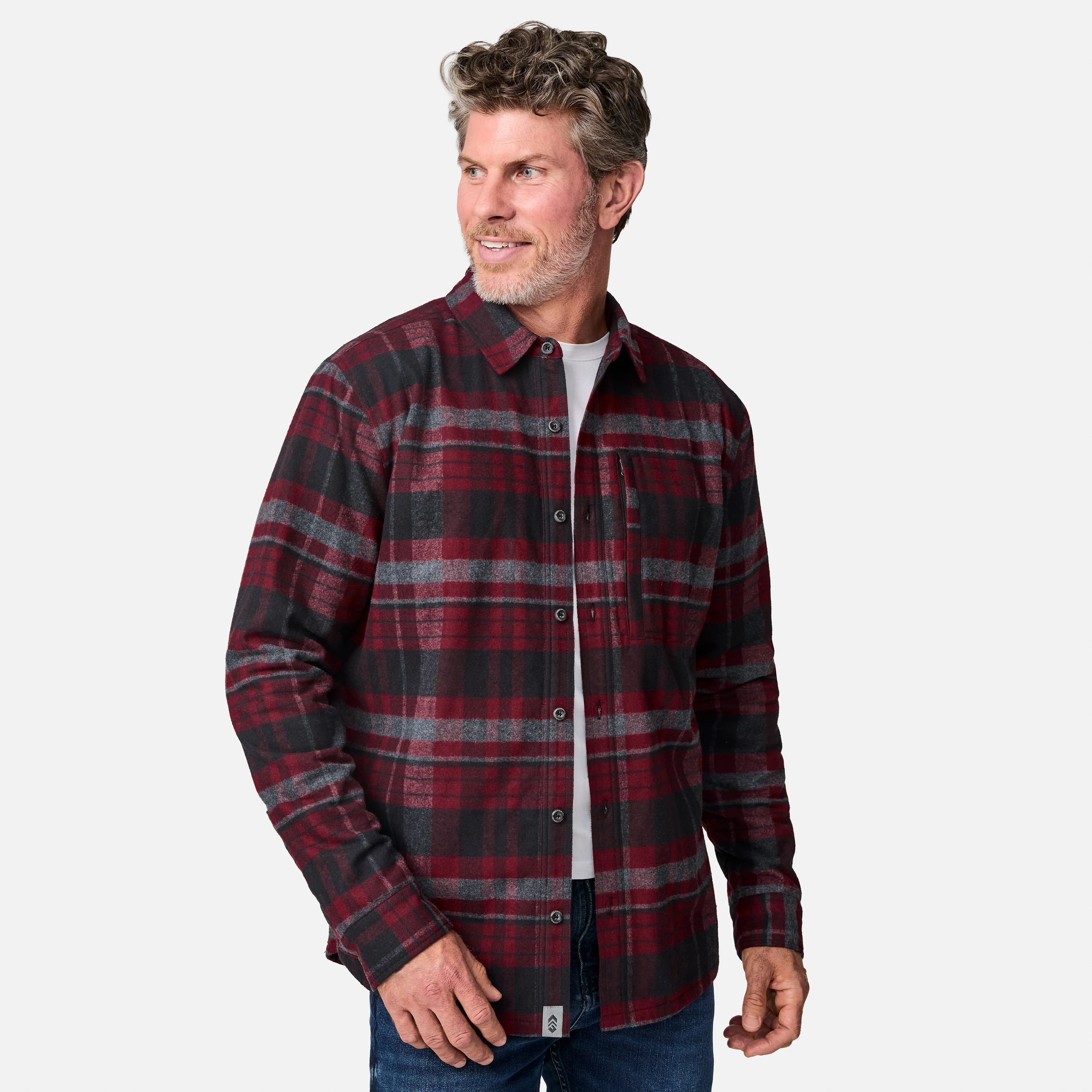 Men's Easywear II Fleece Lined Flannel Shirt - Image 14