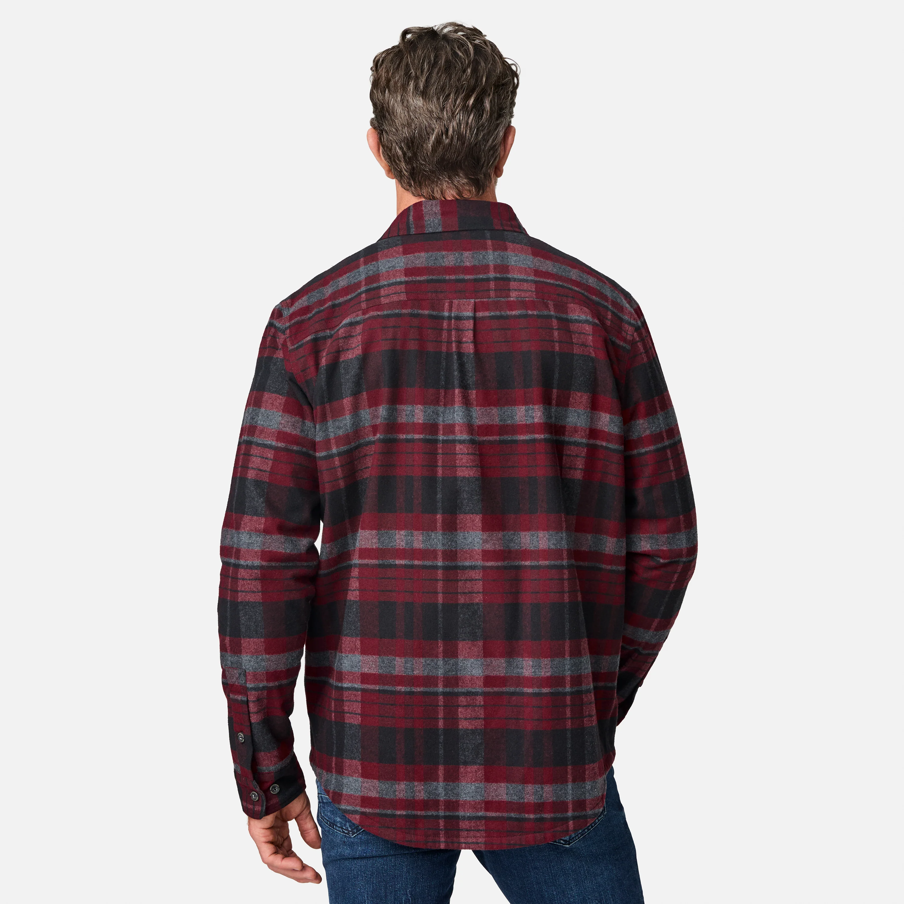 Men's Easywear II Fleece Lined Flannel Shirt - Image 15