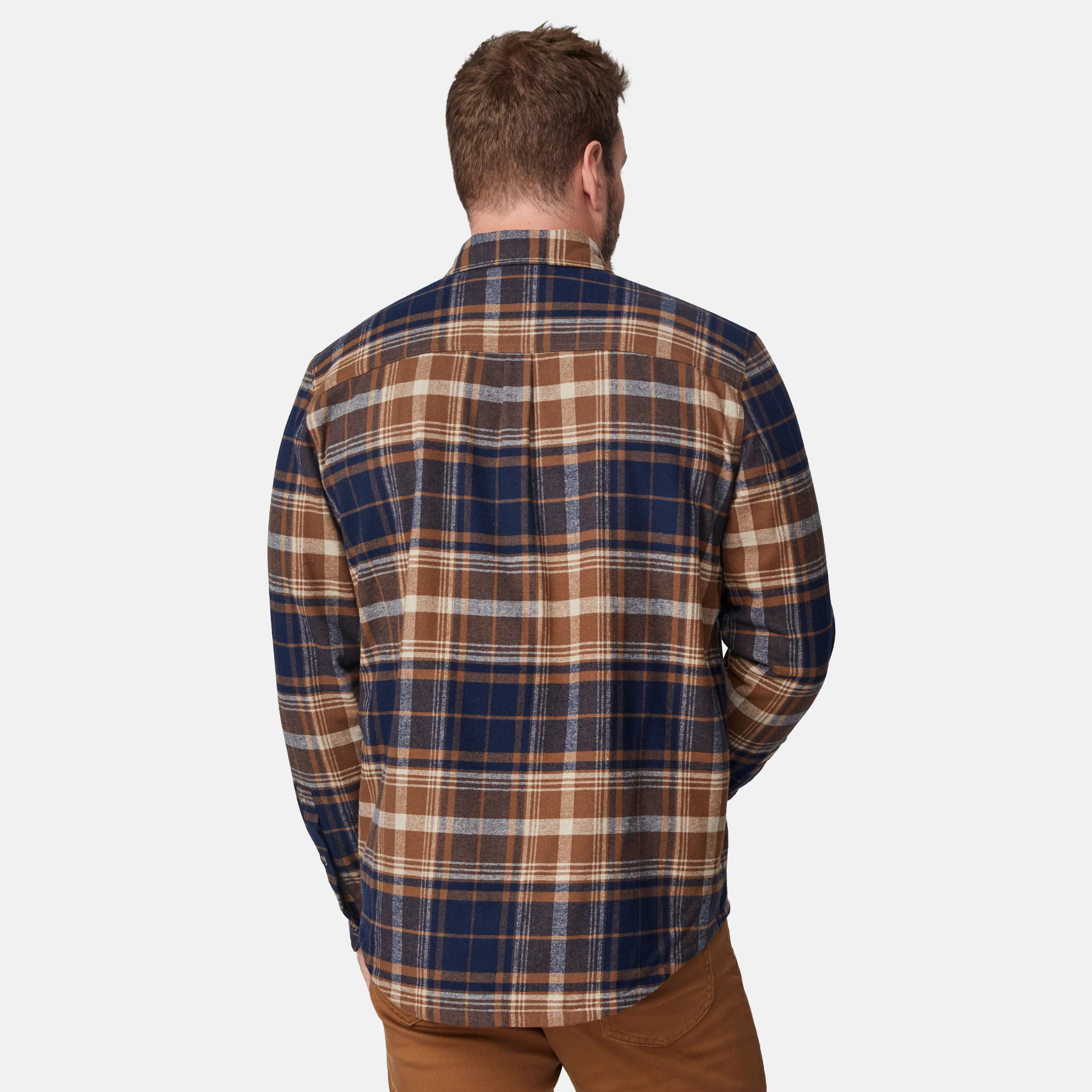 Men's Easywear II Fleece Lined Flannel Shirt - Image 4