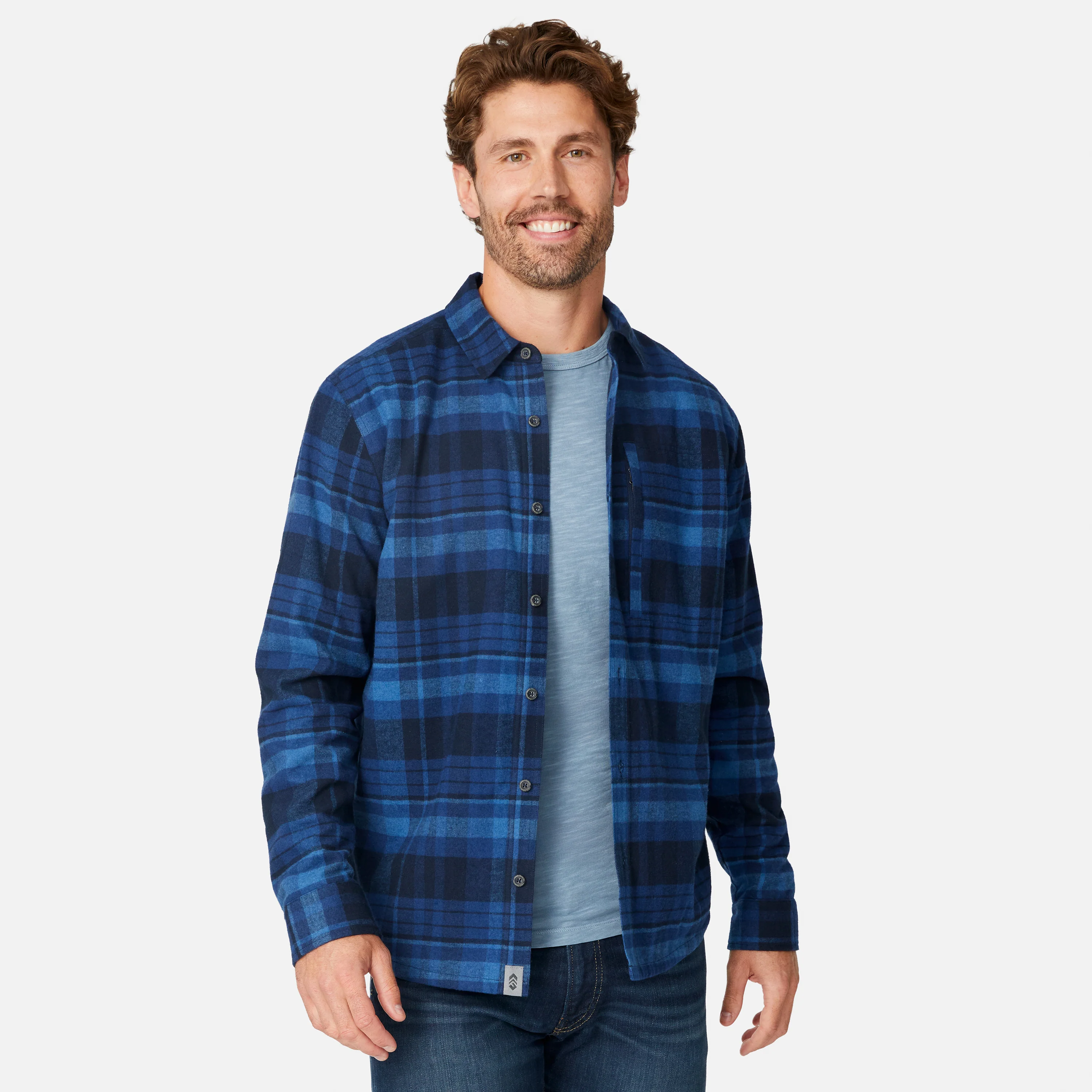 Men's Easywear II Fleece Lined Flannel Shirt - Image 8
