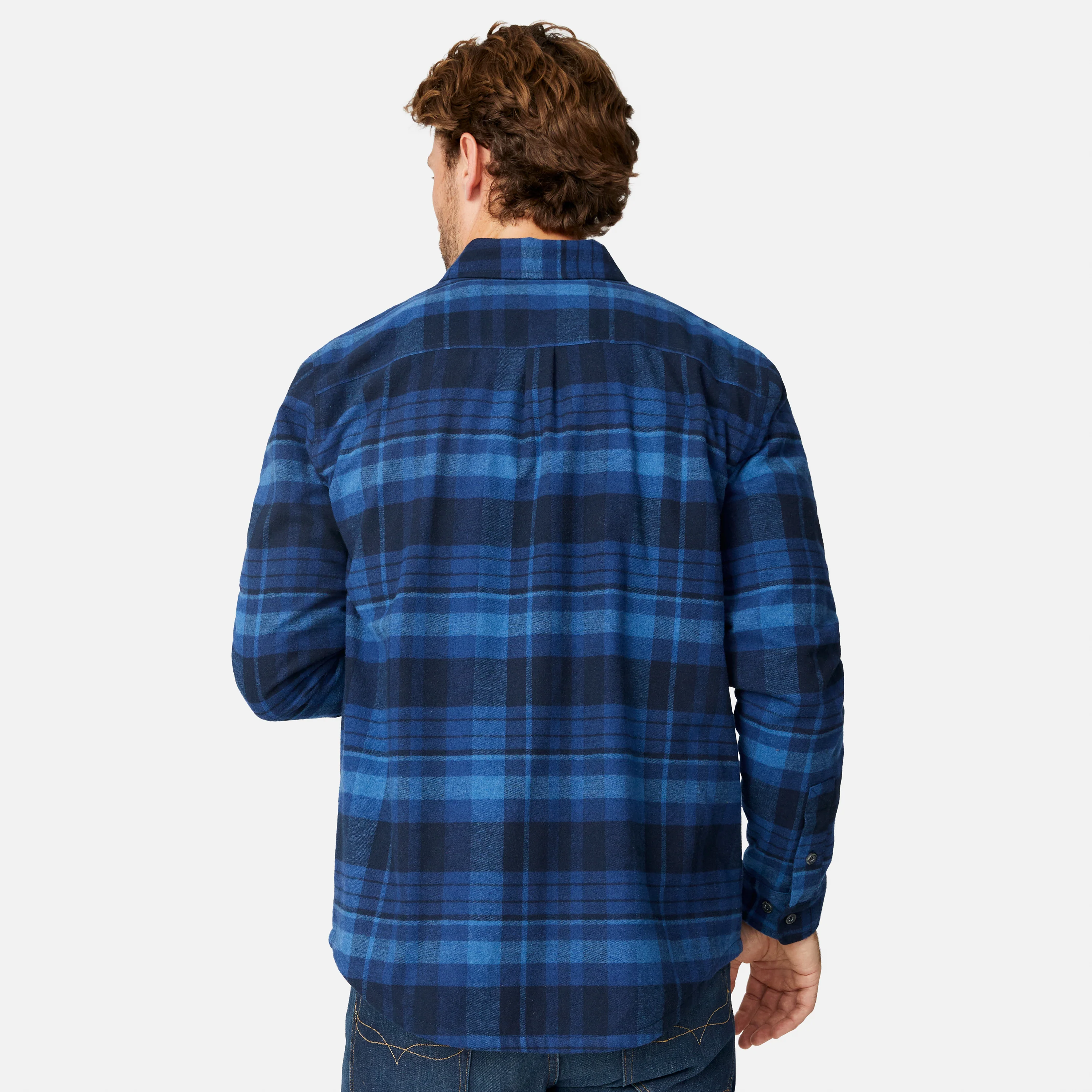 Men's Easywear II Fleece Lined Flannel Shirt - Image 9