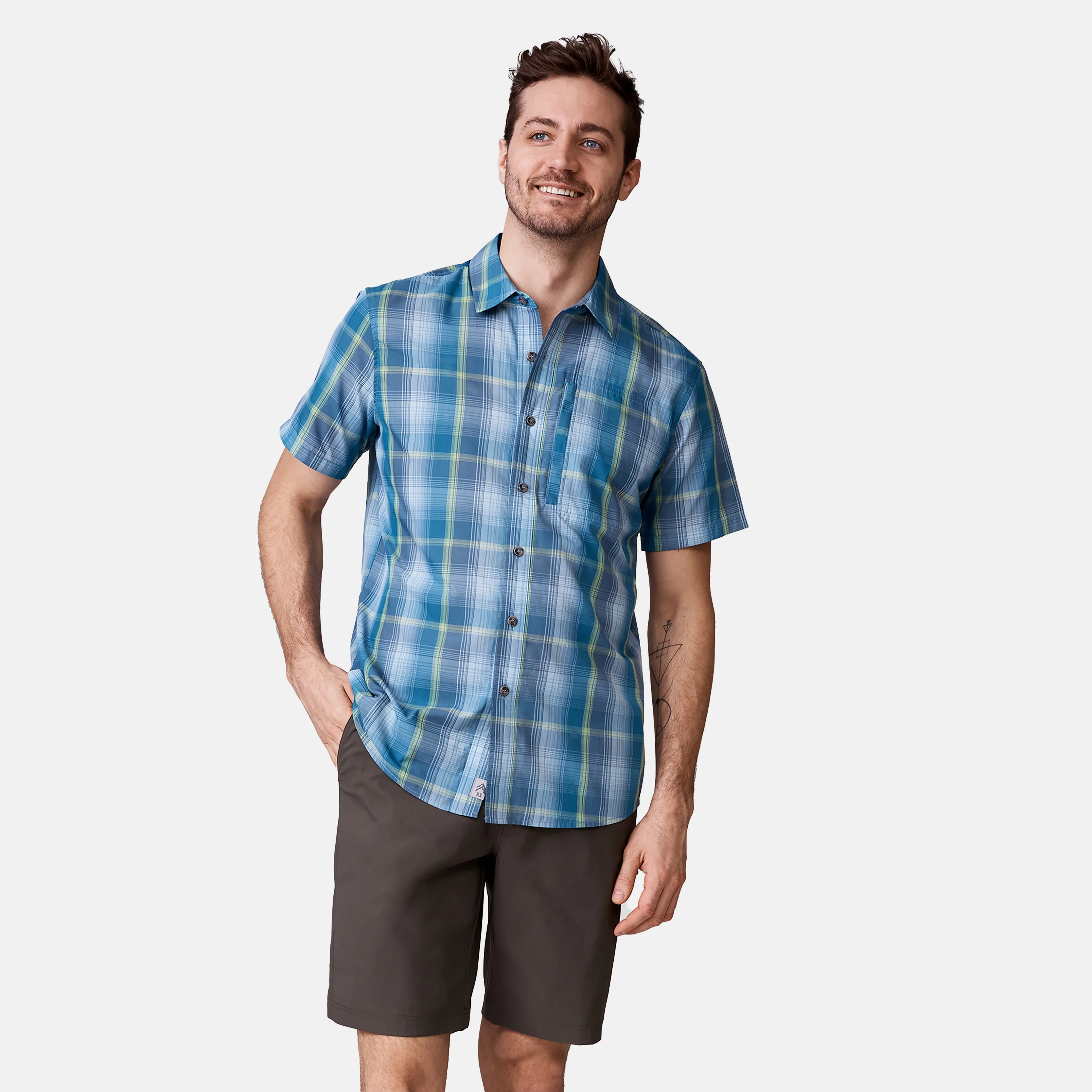 Men's Excursion Short Sleeve Poplin Shirt - Image 16
