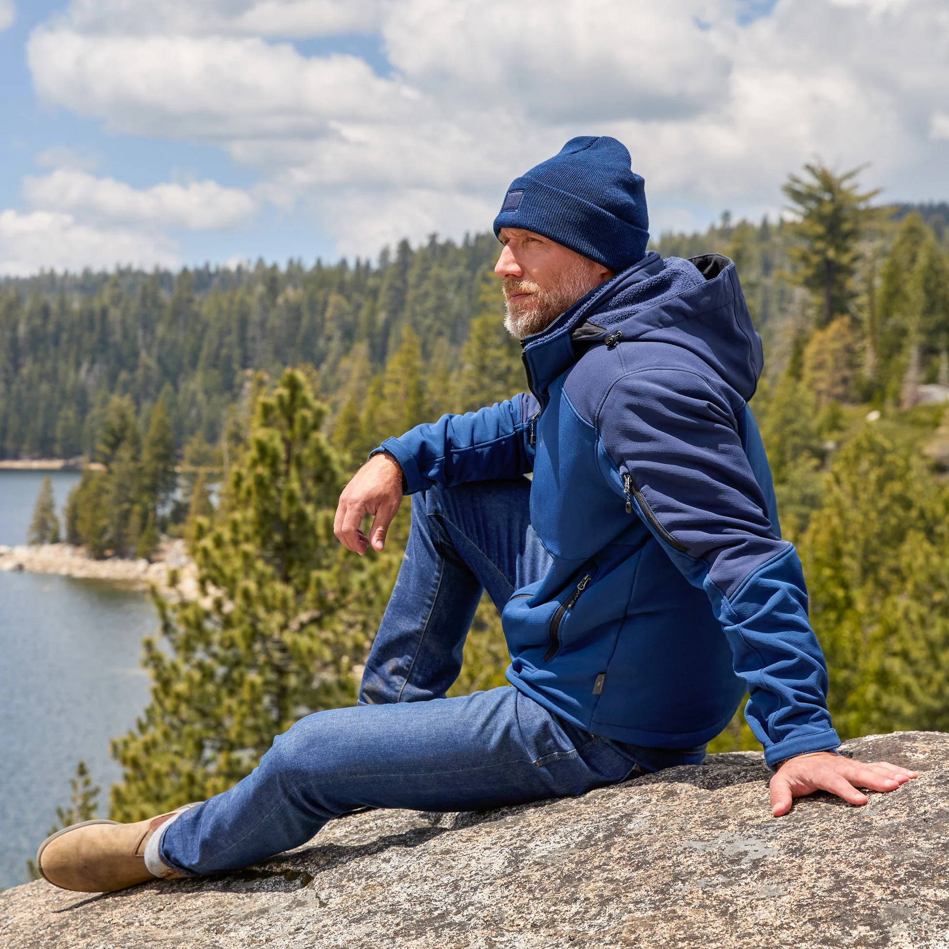 Men's Flat Lands Hurricane Softshell® Jacket - Image 4