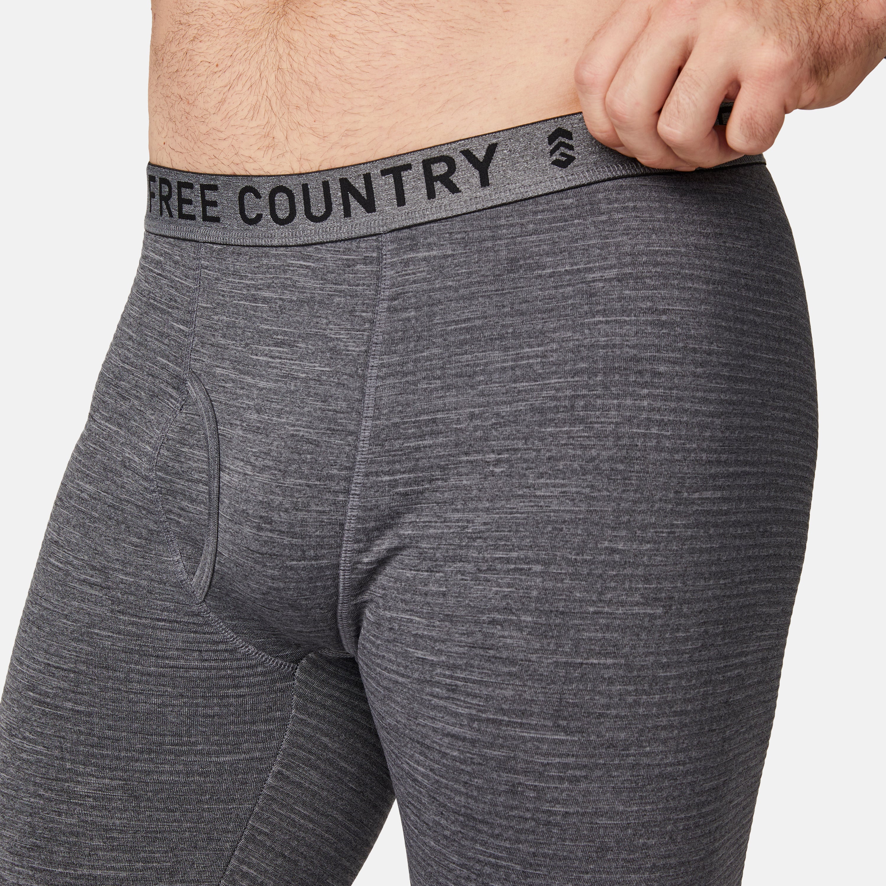 Men's Force Grid Fleece Base Layer Bottom - Image 5