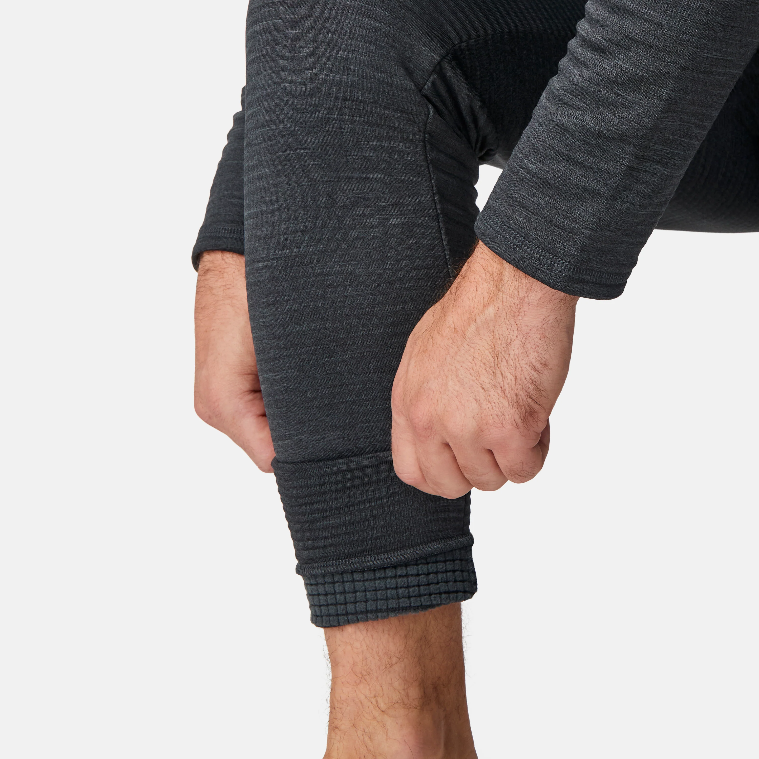 Men's Force Grid Fleece Base Layer Bottom - Image 7